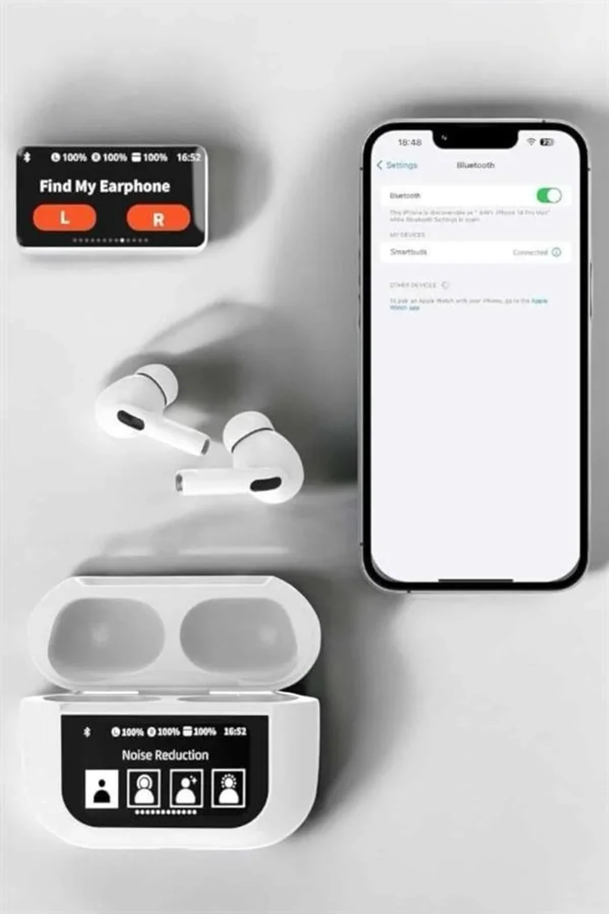 Bluetooth Kulaklık Kulakiçi Güçlü Ses Kaliteli Sesli Asistan - Just Cheap Store Görsel 4