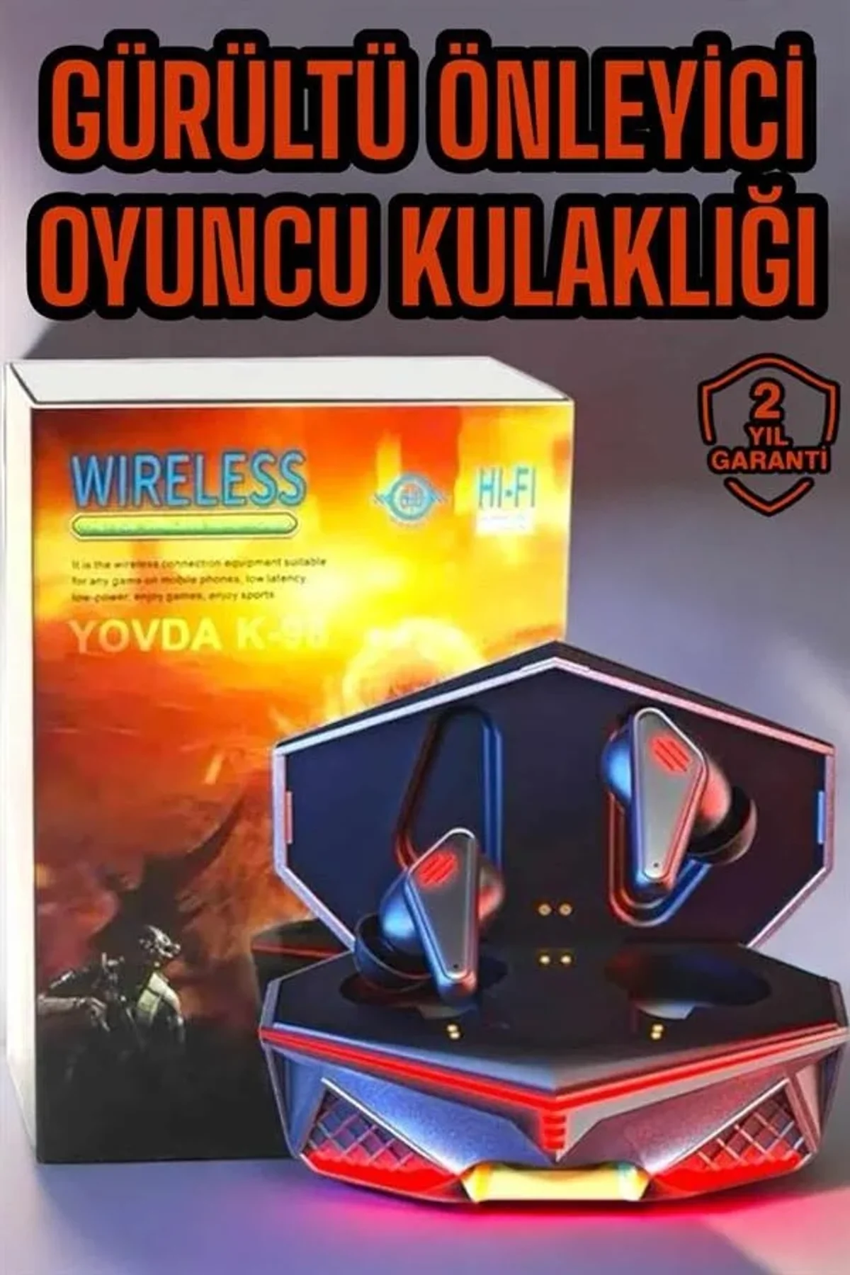 Kulaklığı Kulaklık Yüksek Ses Kaliteli Gürültü Önleyici Yeni Nesil - Just Cheap Store Görsel 3