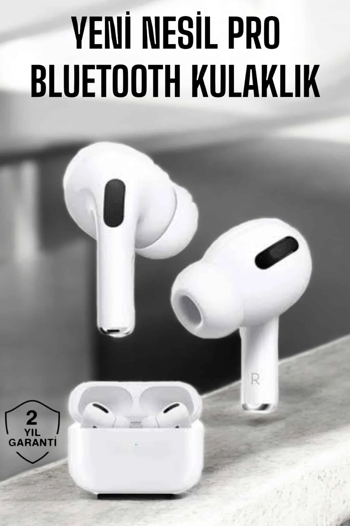 Bluetooth Kablosuz Kulaklık Yüksek Ses Kalitesi, Uzun Pil Ömrü