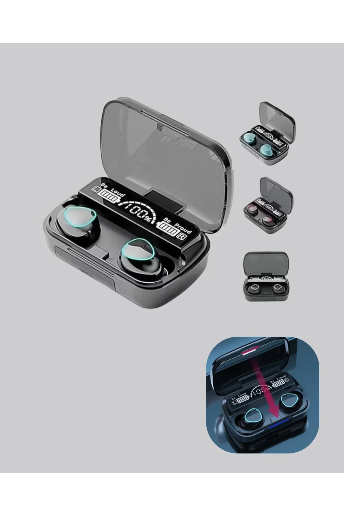 Bluetooth 5.1 M10 Tws Kulaklık Ergonomik Tasarım Yüksek Ses Kaliteli - Just Cheap Store Görsel 3