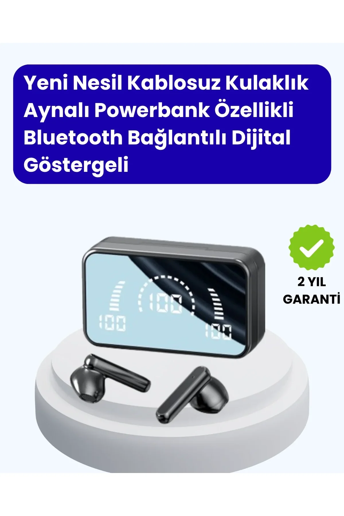 Ergonomik Tasarımlı Dokunmatik Bluetooth Kulaklık – Hd Ses Performansı - Just Cheap Store Görsel 2