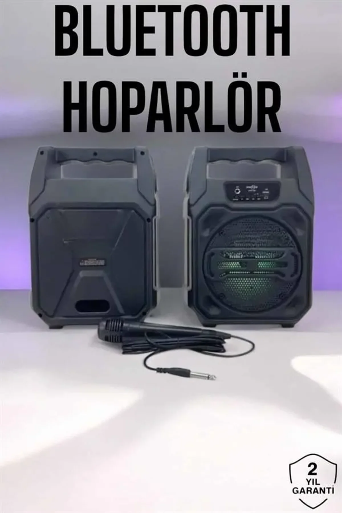 6.5 İnç Kablosuz Hoparlör Bluetooth Bağlantılı Yüksek Ses Kaliteli - Just Cheap Store Görsel 3