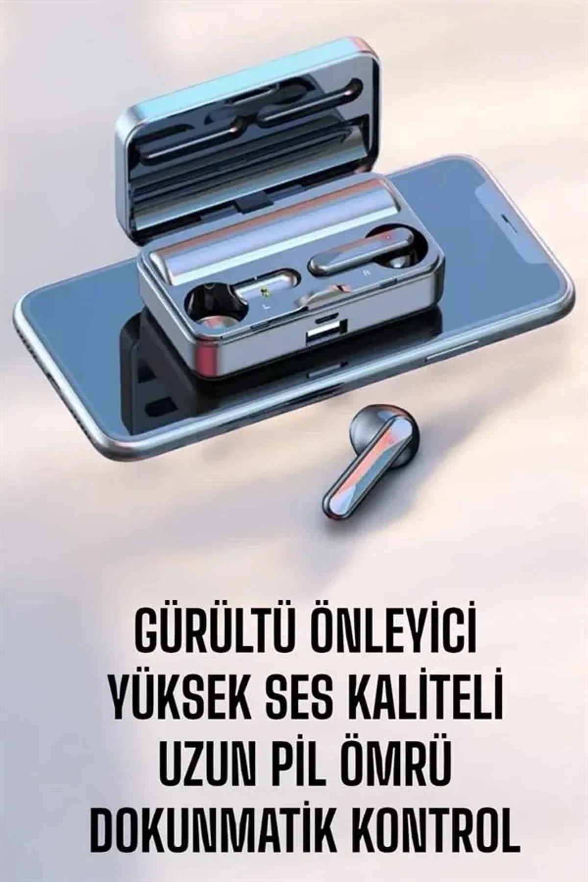 Telefon Standlı Bluetooth Kulaklık Aynalı Yüksek Ses Kaliteli - Just Cheap Store Görsel 2