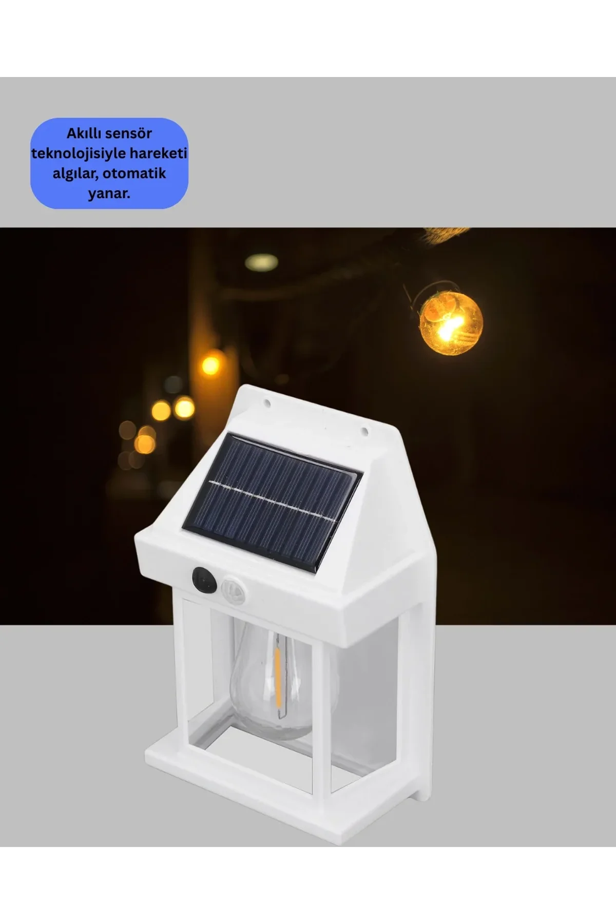 Ip65 Su Geçirmez Güneş Paneli Dış Mekan Lamba - Just Cheap Store Görsel 4