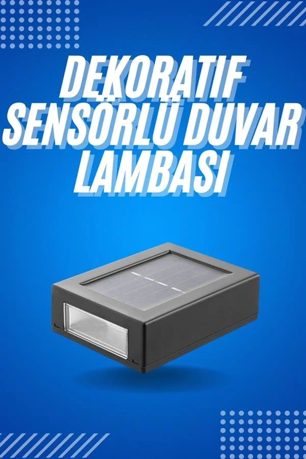 Solar Güneş Enerjili Çift Taraflı Duvar Lambası Çift Taraflı Duvar Lamba Güneş Enerjili - Just Cheap Store Görsel 3