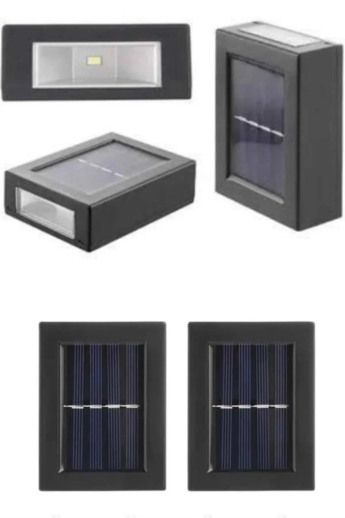 Solar Güneş Enerjili Çift Taraflı Duvar Lambası Çift Taraflı Duvar Lamba Güneş Enerjili - Just Cheap Store Görsel 4