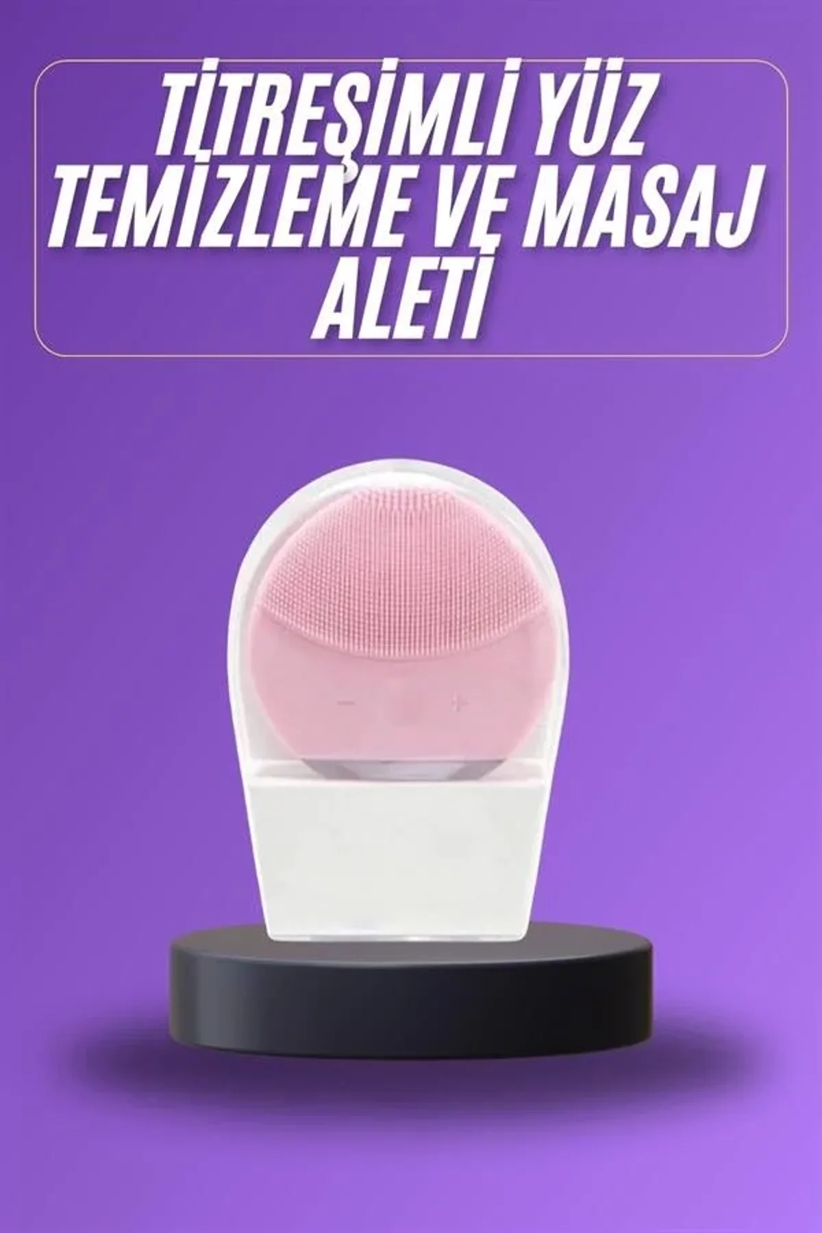 Titreşimli Yüz Masaj Aleti Titreşimli Makyaj Temizleme Cihazı - Just Cheap Store Görsel 2