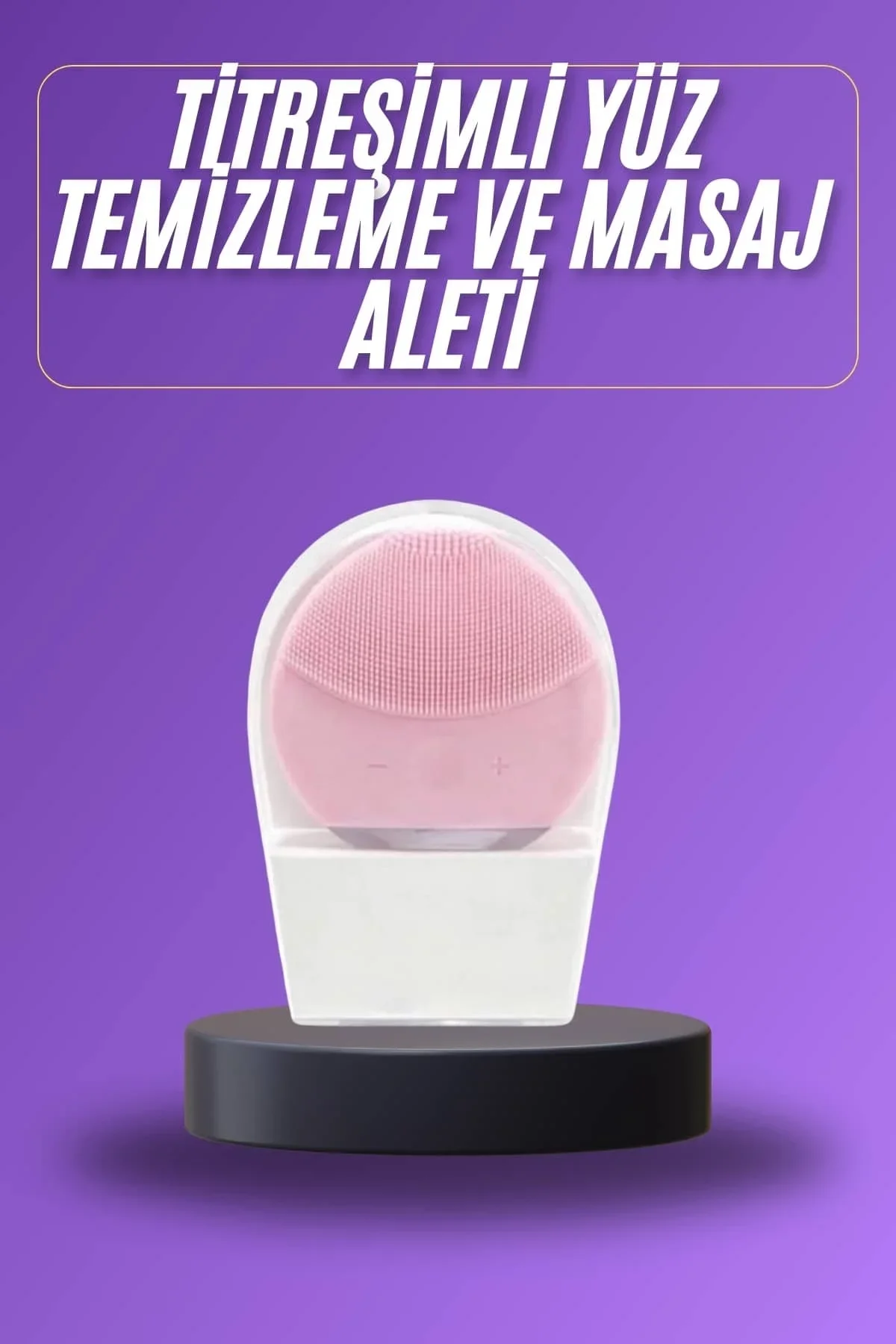 Titreşimli Yüz Masaj Aleti Titreşimli Makyaj Temizleme Cihazı - Just Cheap Store Görsel 2