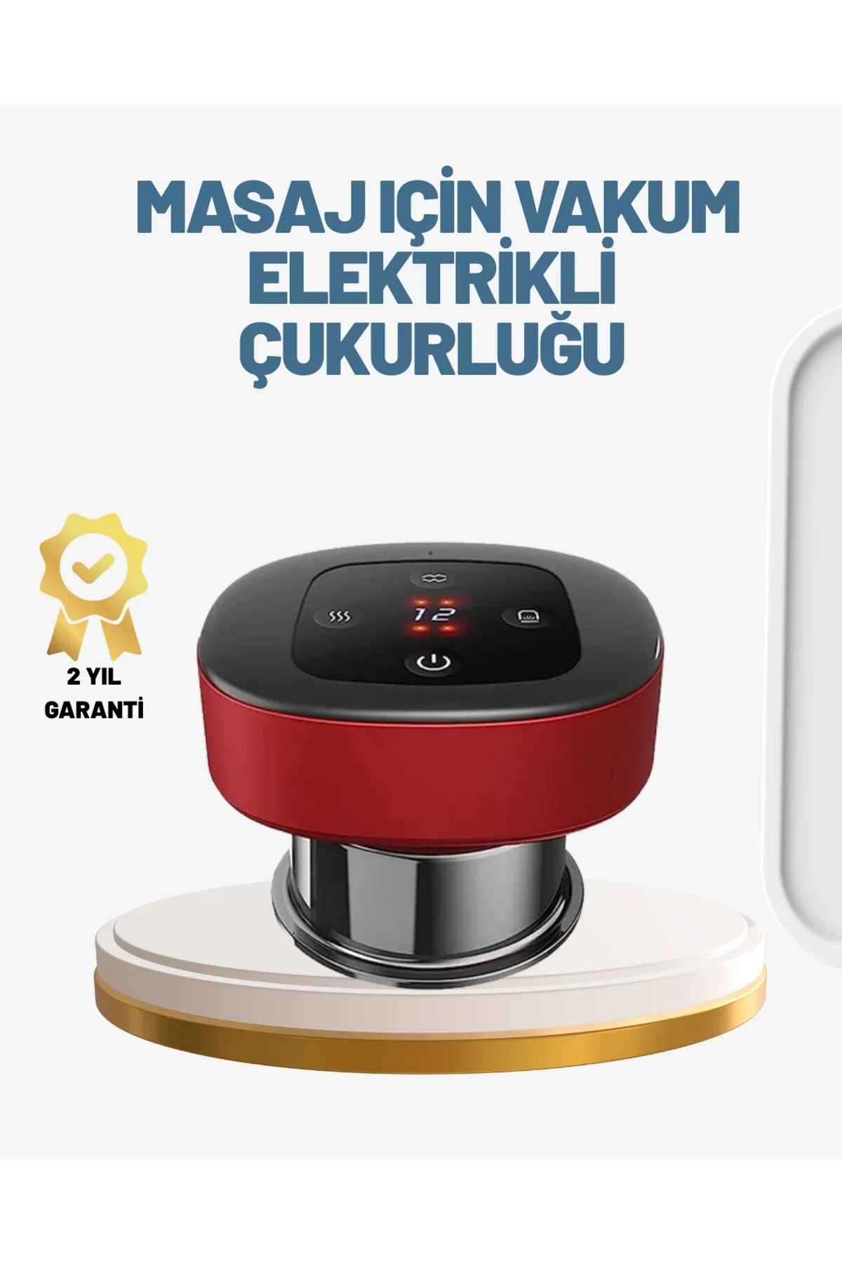 Akıllı Vakumlu Kupa Masaj Cihazı Ağrı Giderici Ve Rahatlatıcı Terapi