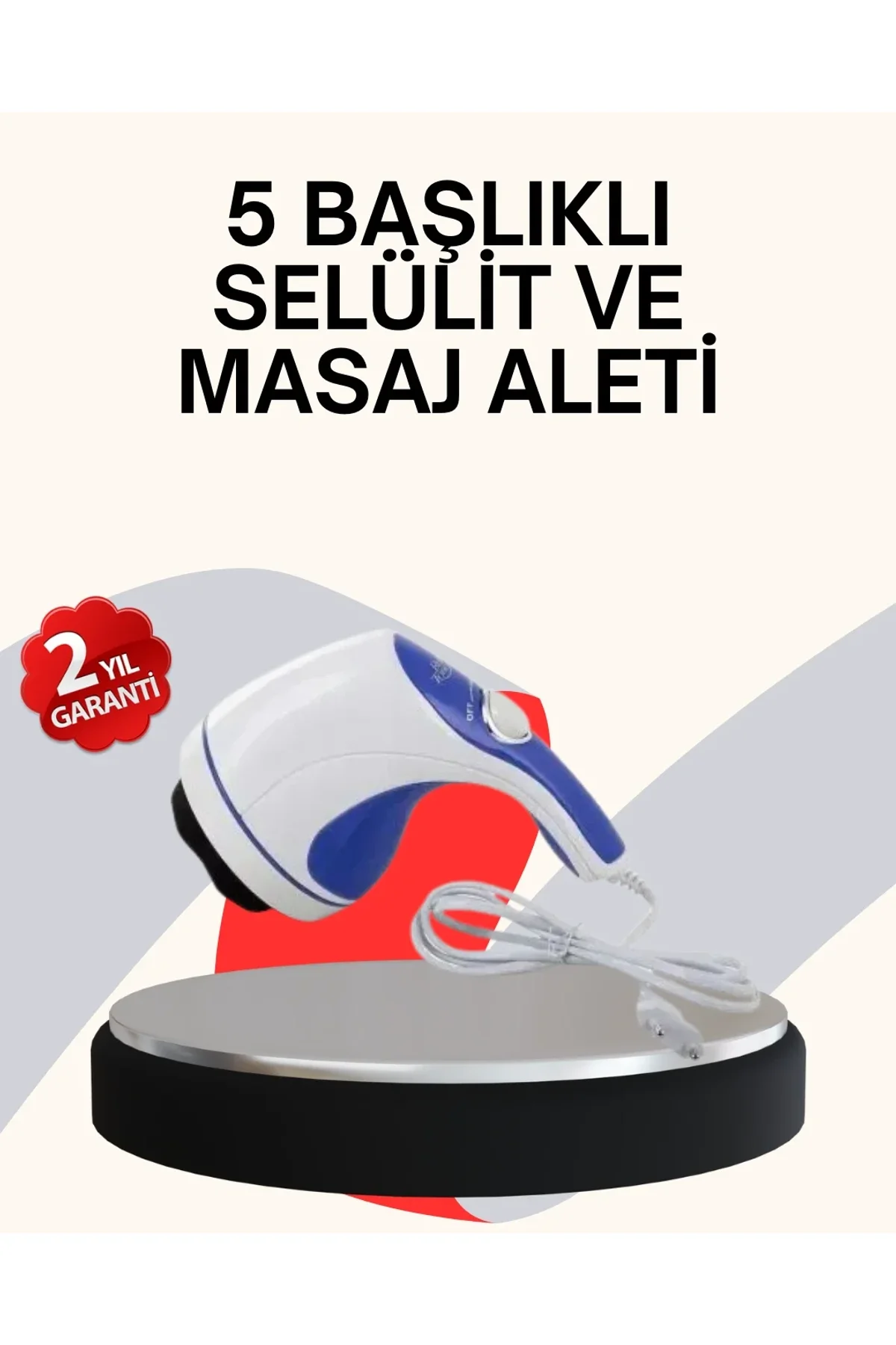 Taşınabilir Elektrikli Masaj Cihazı – Selülit Ve Yağ Karşıtı - Just Cheap Store Görsel 2