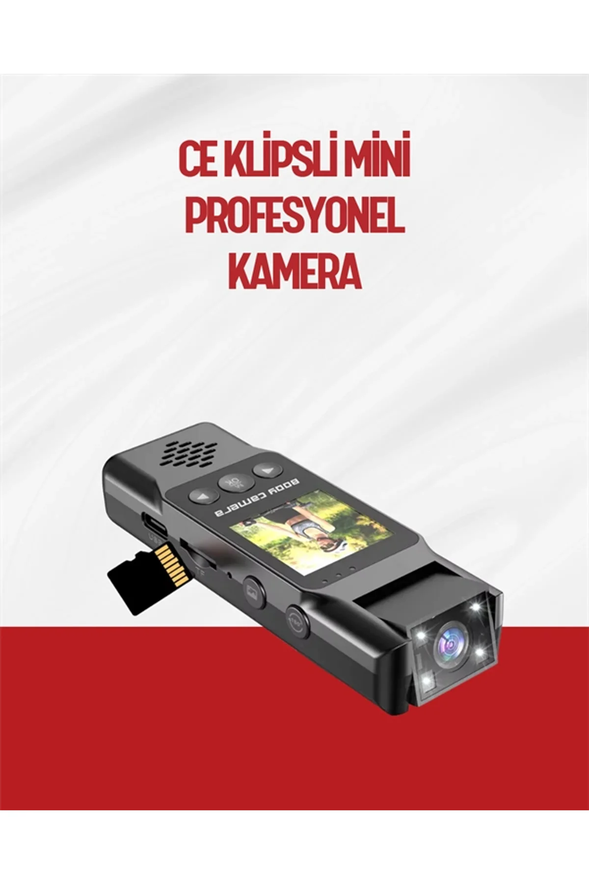 Hareket Algılayıcılı Taşınabilir Mini Kamera – 3mp Fotoğraf, Düşük Güç Tüketimi