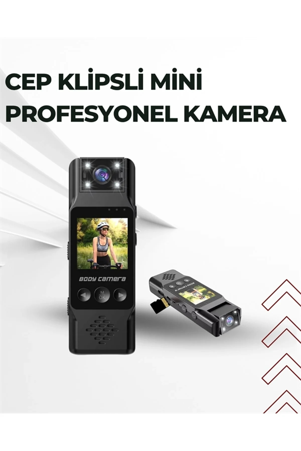 Wifi İle Uzaktan Erişimli Mini Kamera – 1200mah Batarya, 1080p Video Çekimi