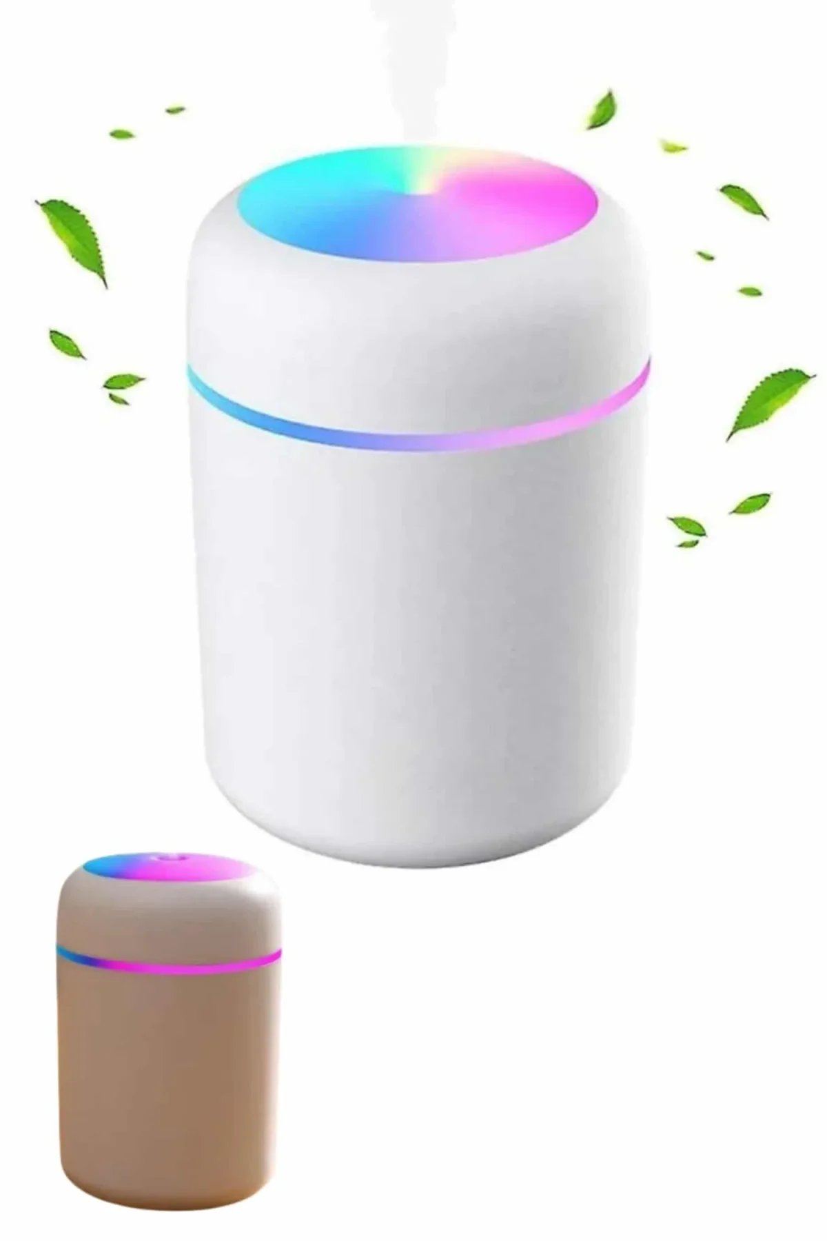 Humidifier Led Işıklı Mini Ortam Oda Kokusu Aromaterapi Buhardanlık - Just Cheap Store Görsel 3