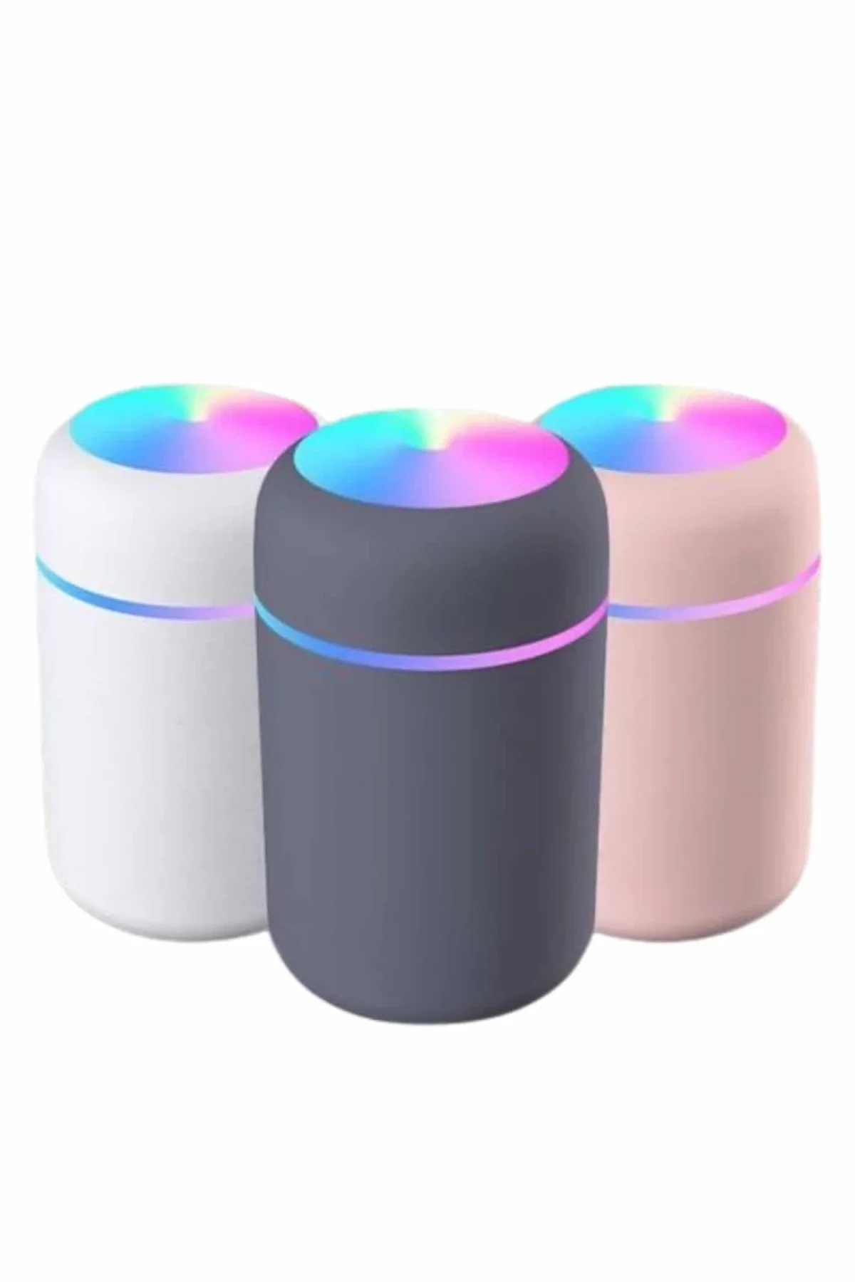 Humidifier Led Işıklı Mini Ortam Oda Kokusu Aromaterapi Buhardanlık - Just Cheap Store Görsel 5