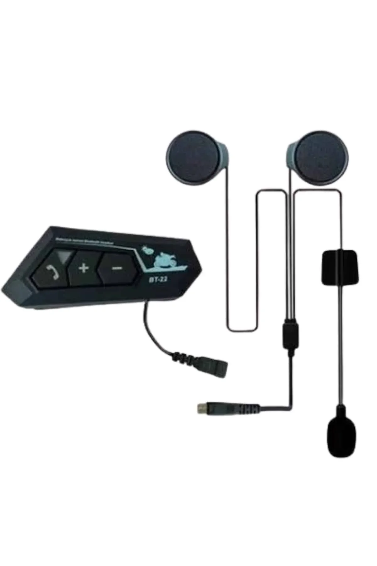 Intercom Bluetooth Kask Kulaklık Motosiklet Kulaklık 5.0 Bluetooth - Just Cheap Store Görsel 3