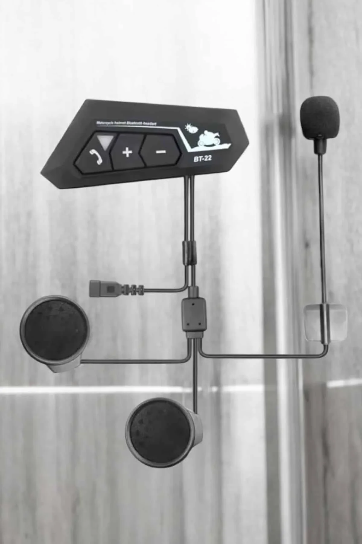 İnterkom Intercom Kask Kulaklık Bt22 Bluetooth Motosiklet Kulaklık 5.0 Bluetooth - Just Cheap Store Görsel 4