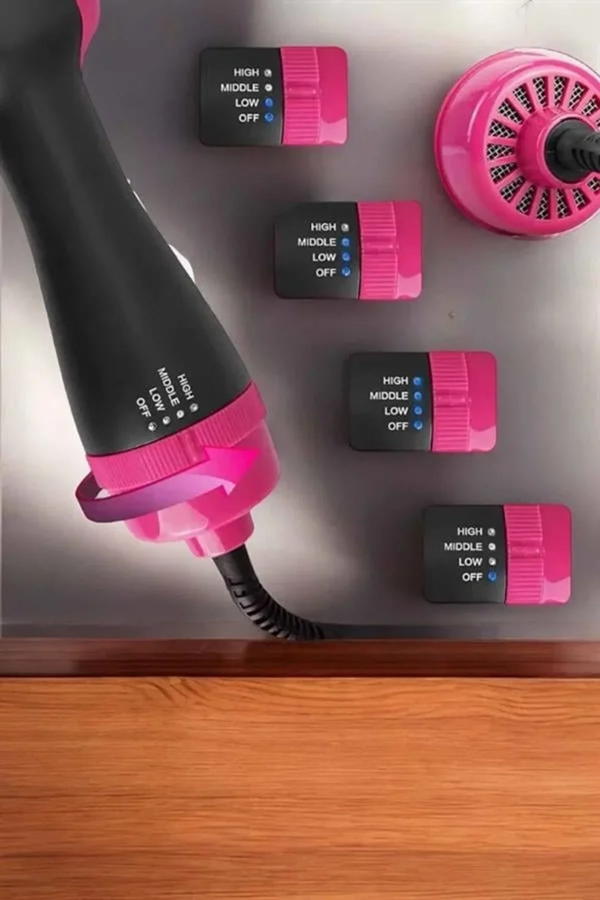220°c’ye Kadar Isınan, Hacim Ve Yıpranma Karşıtı Profesyonel Fön Tarağı - Just Cheap Store Görsel 5