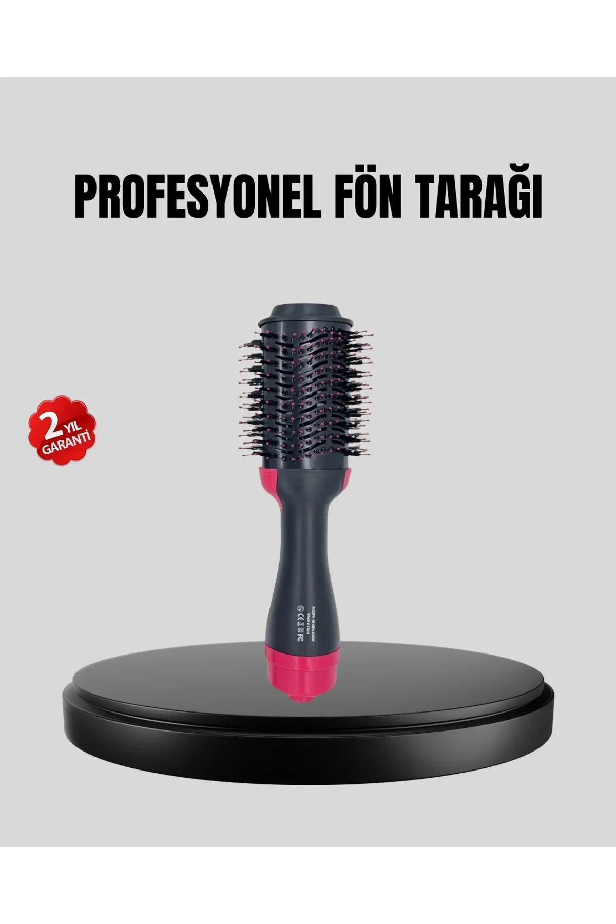 220°c Profesyonel Fön Tarağı – Negatif İyon Teknolojili, 3 Isı Kademeli, 1200w - Just Cheap Store Görsel 2