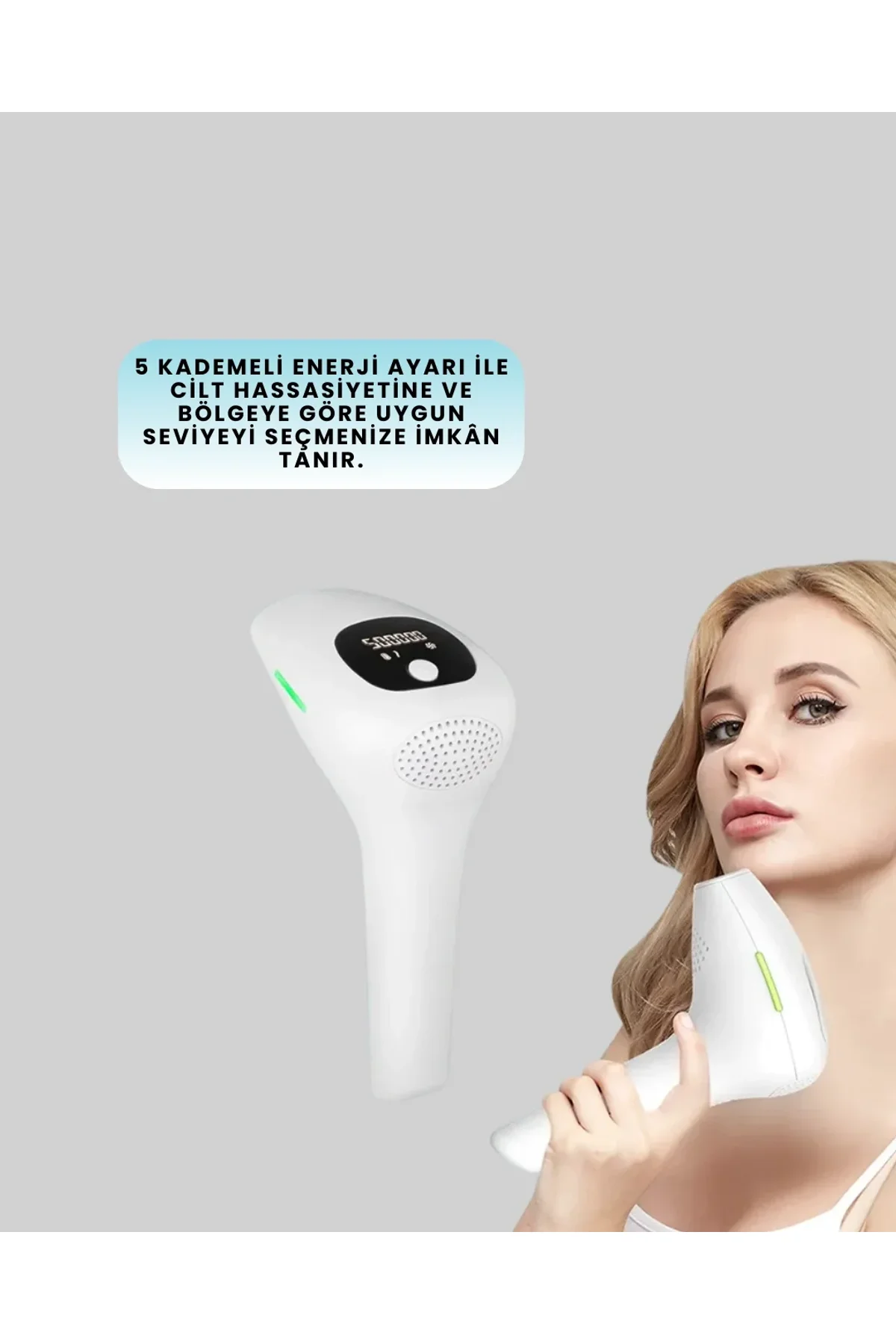 Hasuba Ipl Lazer Epilasyon Cihazı Hs-262 5 Enerji Kademeli - Just Cheap Store Görsel 4