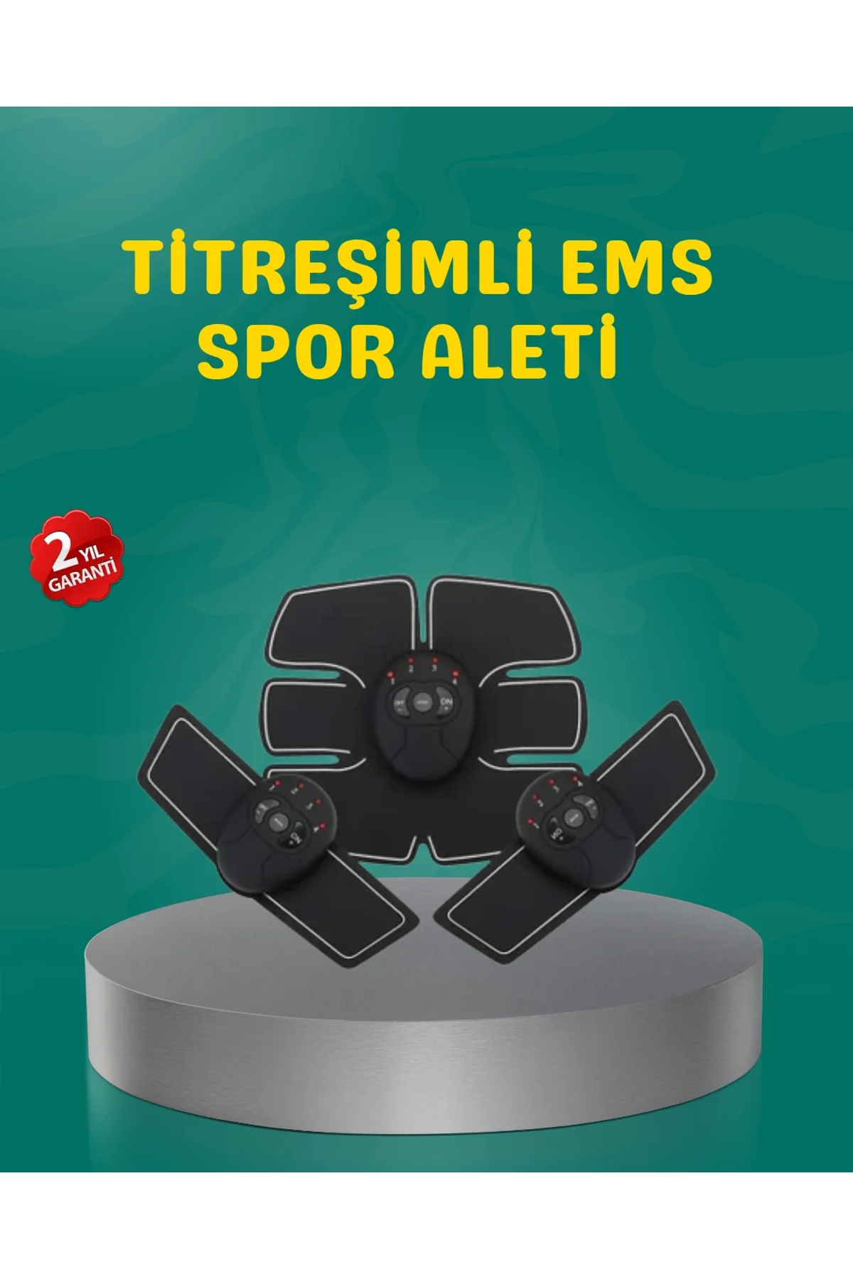 Ems Titreşimli Spor Cihazı Kas Geliştirme Ve Yağ Yakma 2025 Seri Orijinal