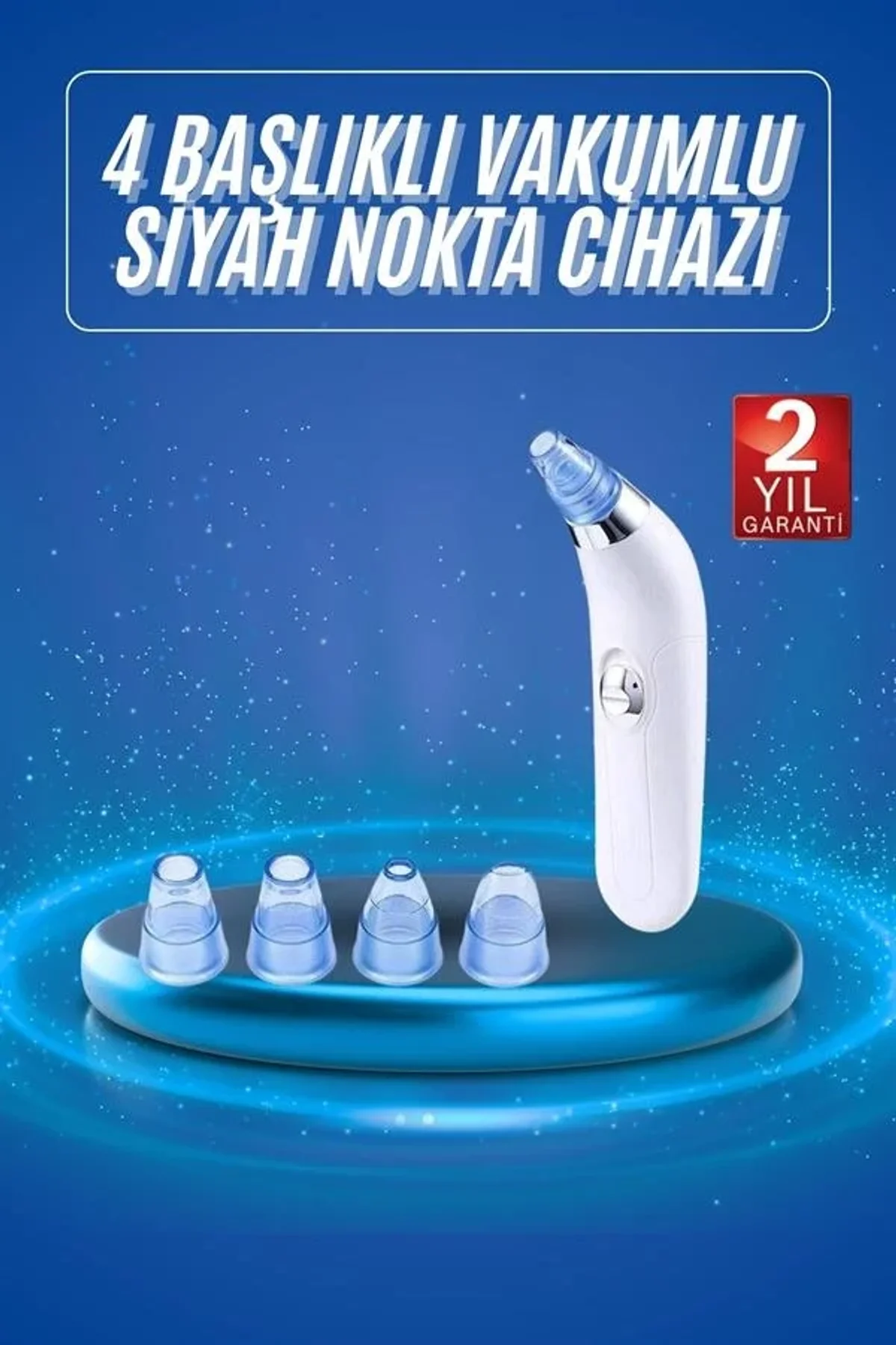 Vakumlu Siyah Nokta Ve Yüz Temizleme Cihazı 4 Başlıklı - Just Cheap Store Görsel 3