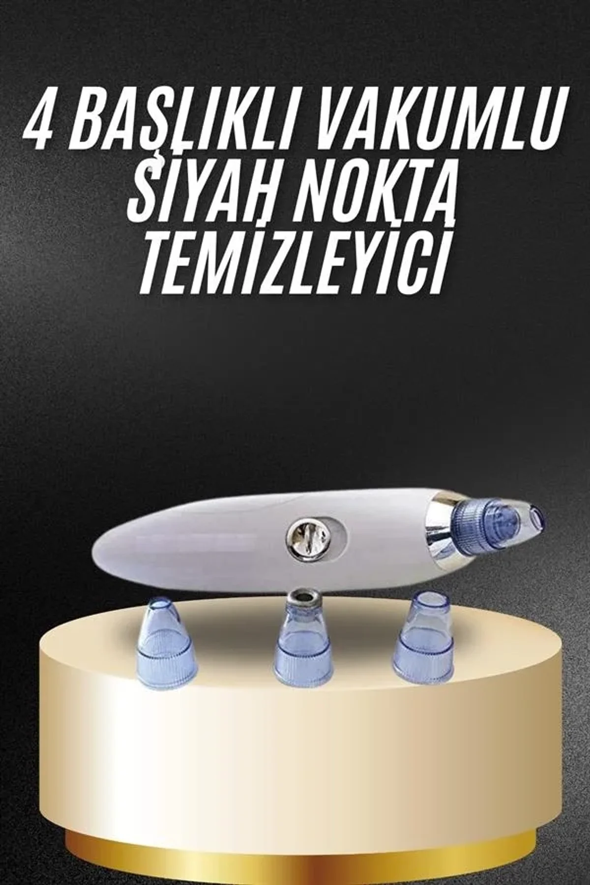 Yeni Nesil Vakumlu Pilli Siyah Nokta Ve Yüz Temizleme Cihazı 4 Başlıklı - Just Cheap Store Görsel 2