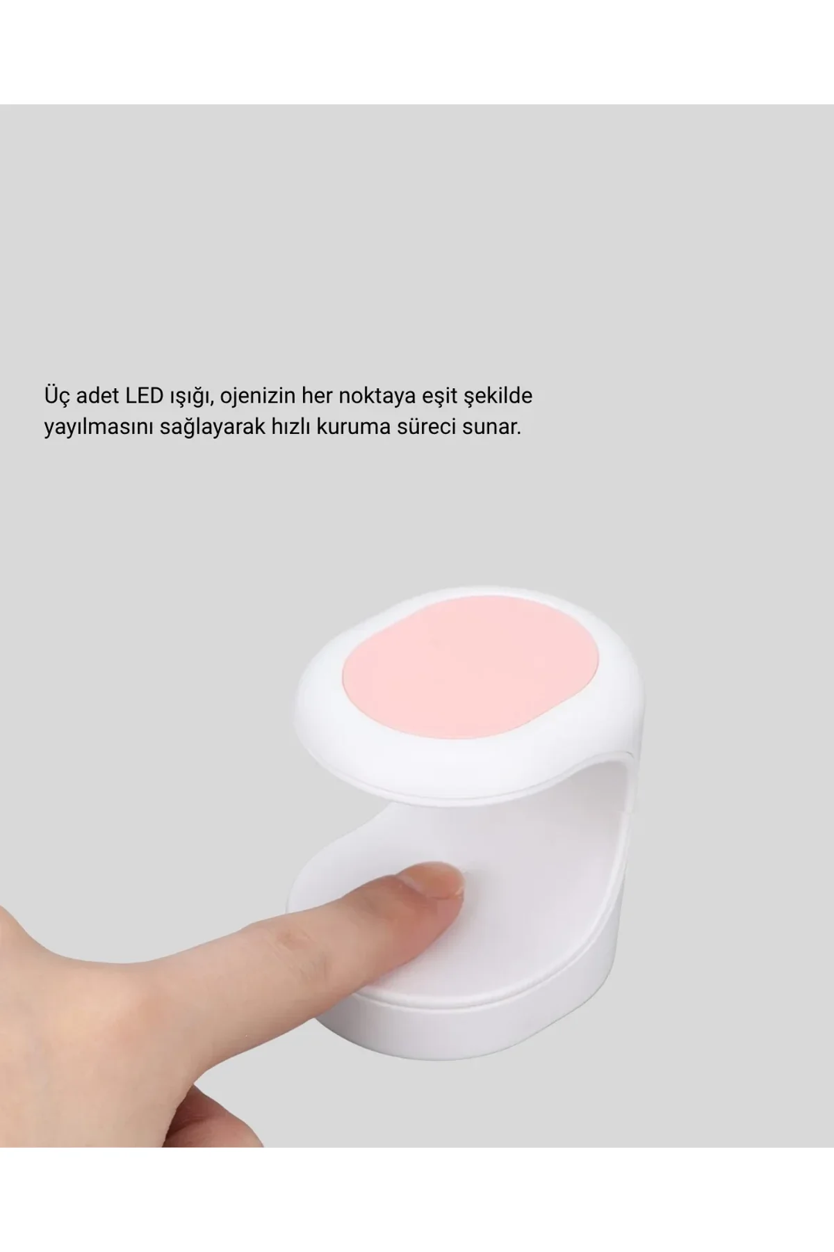 Mini Oje Kurutma Cihazı 16w Led Uv Hızlı Kurutma Taşınabilir Kompakt - Just Cheap Store Görsel 5
