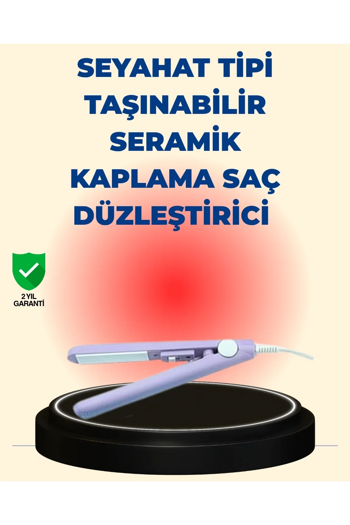 2’si 1 Arada Saç Düzleştirici Ve Bukle Maşası – Düz Ve Kıvırcık Saçlara Uygun Çok Yönlü Kullanım - Just Cheap Store Görsel 2