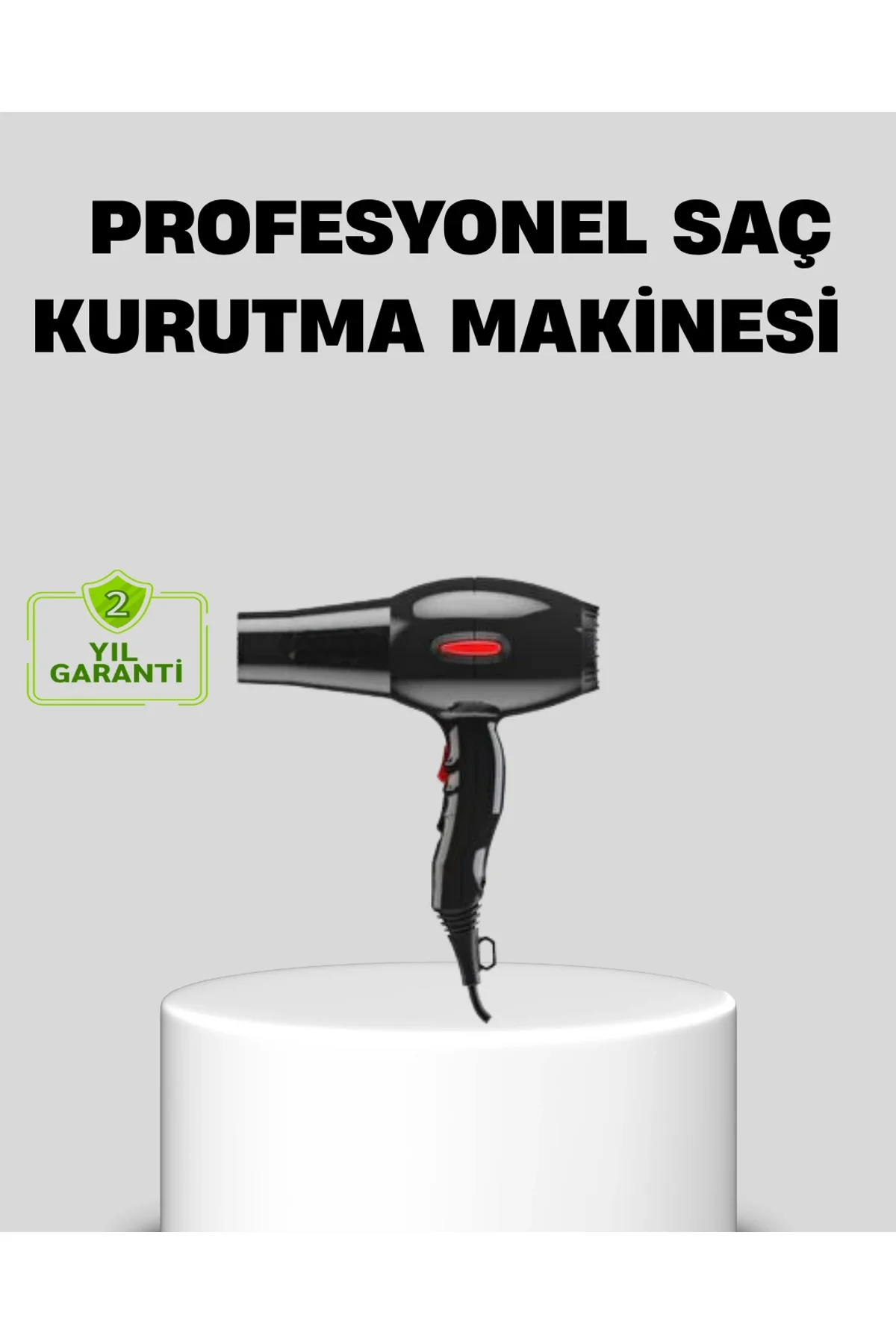 2200 Watt Profesyonel Saç Kurutma Makinesi Ac Motorlu Yüksek Performanslı