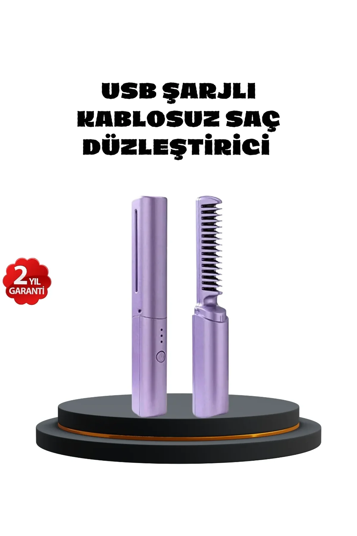 Isı Ayarlı Saç Düzleştirici – Her Saç Tipine Uygun Hassas Sıcaklık Kontrolü - Just Cheap Store Görsel 2