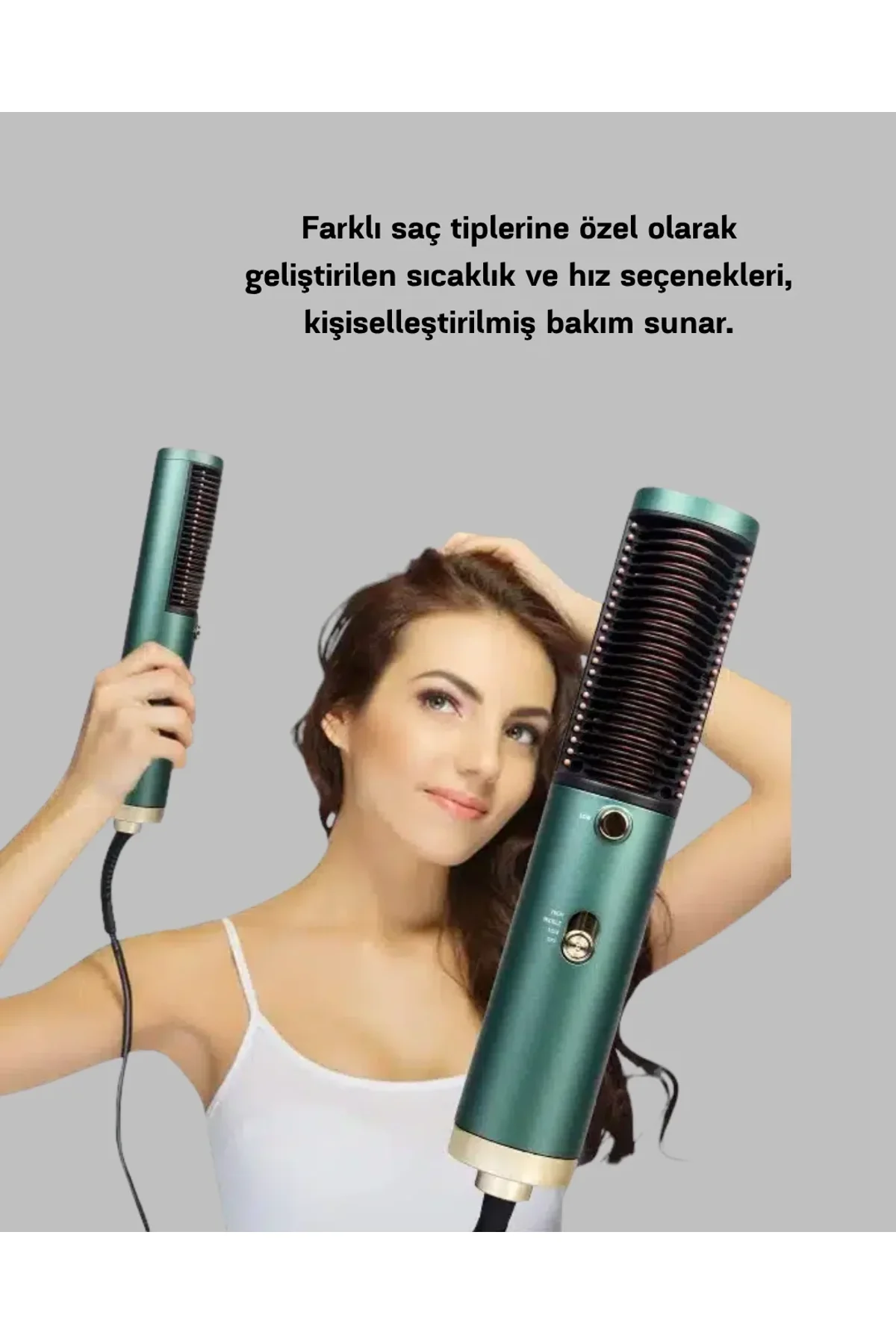 İyon Teknolojili Profesyonel Saç Kurutma Ve Şekillendirme Makinesi 360° Dönebilen - Just Cheap Store Görsel 4