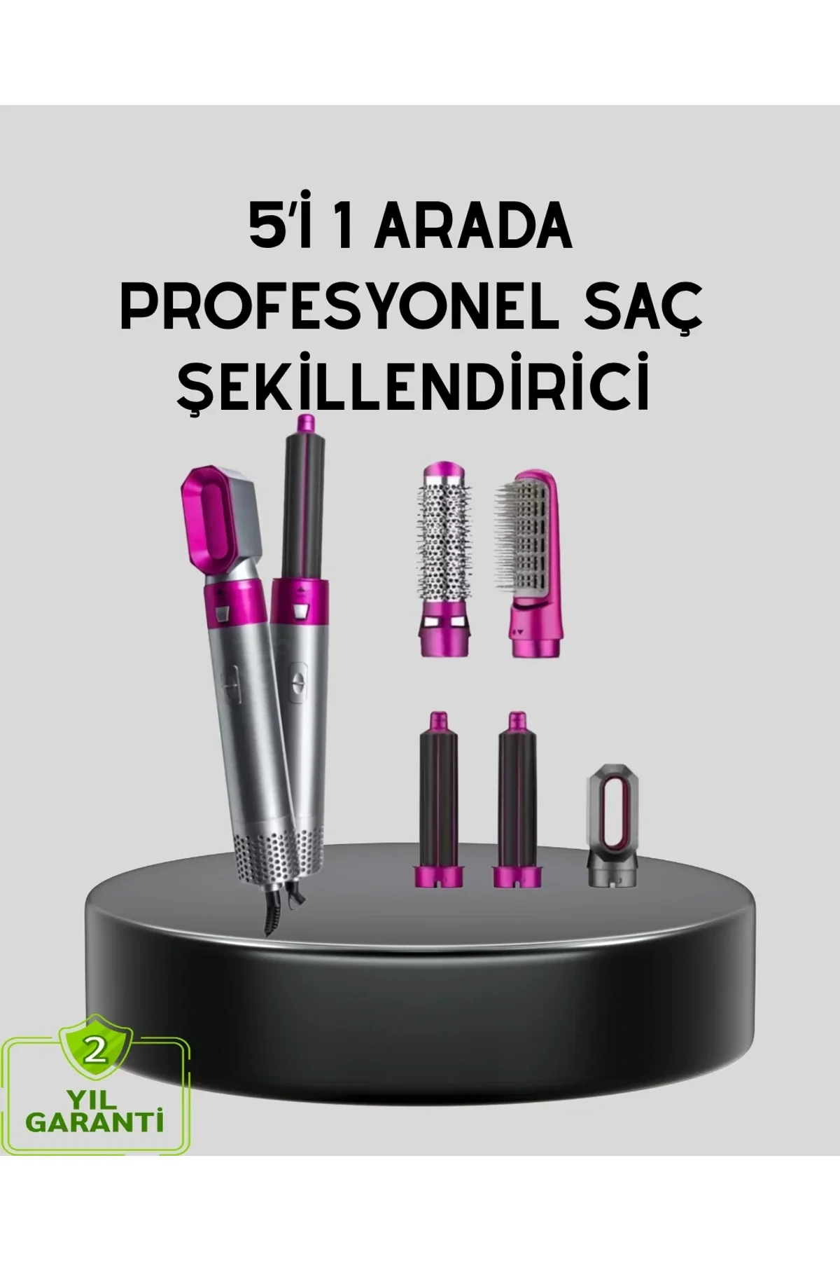 5’i 1 Arada Saç Şekillendirme Makinesi Hızlı Kuruma Ve Kuaför Kalitesinde Sonuç - Just Cheap Store Görsel 2