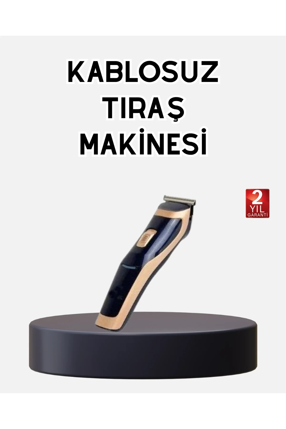 Profesyonel Şarjlı Saç Ve Sakal Kesme Makinesi – Unisex, 12 Mm Ayarlanabilir Başlık