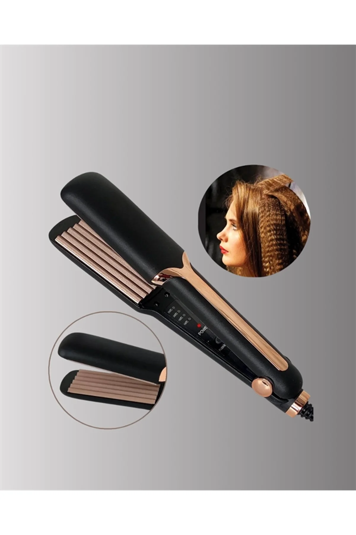 Dempower Dp-134 Saç Tost Makinesi – Kolay Kullanım, Hızlı Sonuç, Uzun Süre Kalıcılık - Just Cheap Store Görsel 4