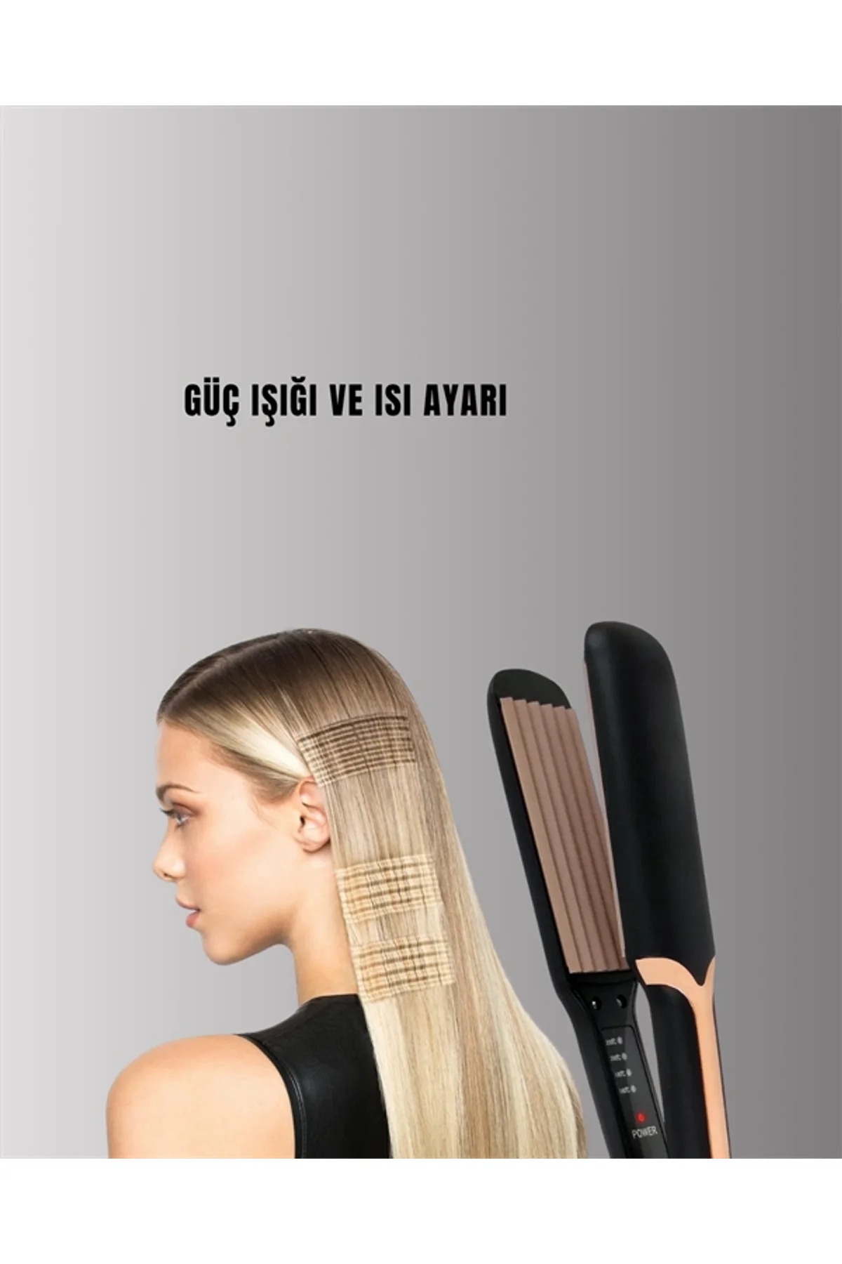 Dempower Dp-134 Saç Tost Makinesi – Kolay Kullanım, Hızlı Sonuç, Uzun Süre Kalıcılık - Just Cheap Store Görsel 5