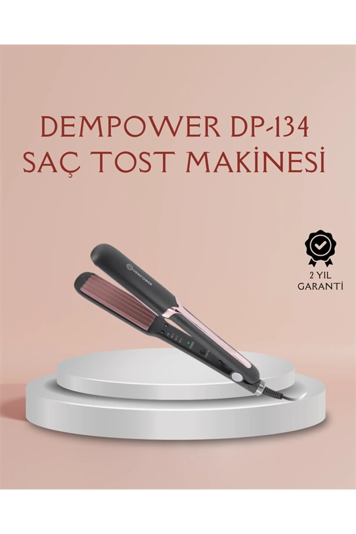 Dp-134 Tost Saç Şekillendirici – Hızlı Isınan, Kalıcı Ve Belirgin Dalgalar İçin İdeal - Just Cheap Store Görsel 2