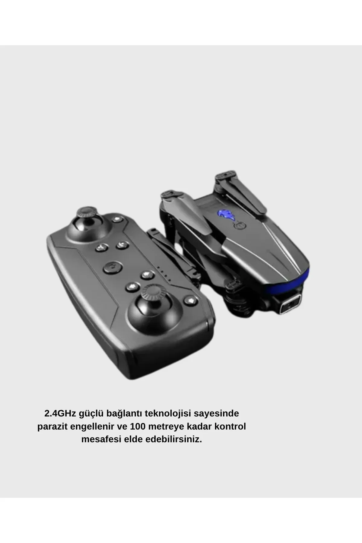 Wi-fi Bağlantılı 4k Drone Katlanabilir Ve 360° Takla Özellikli - Just Cheap Store Görsel 3
