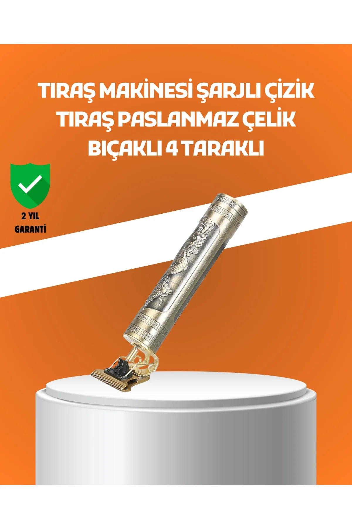 4 Başlıklı Suya Dayanıklı Saç Kesme Makinesi