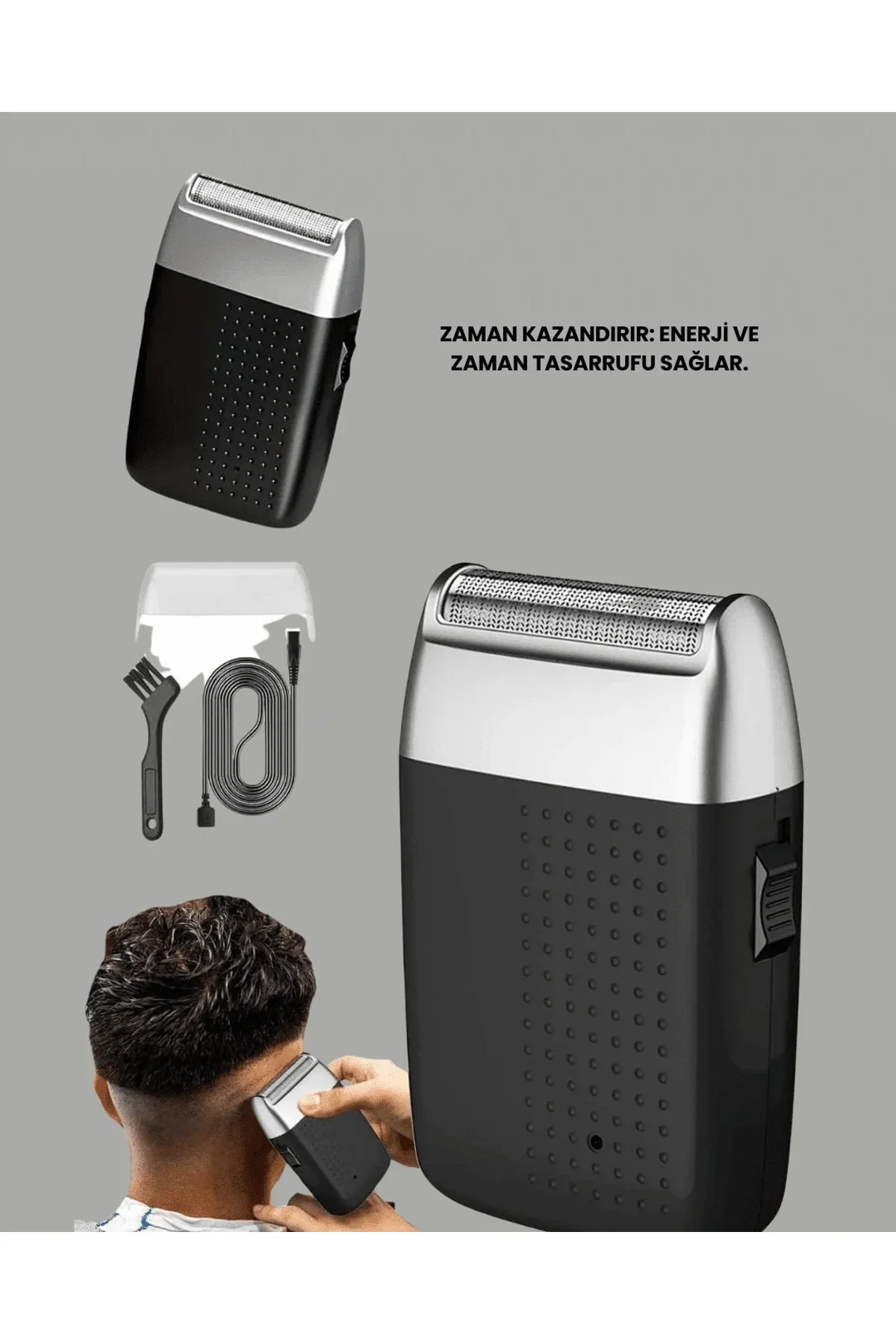 Sıfır Saç Ve Sakal Kesme Makinesi – Kolay Temizlik, Güçlü Motor - Just Cheap Store Görsel 3