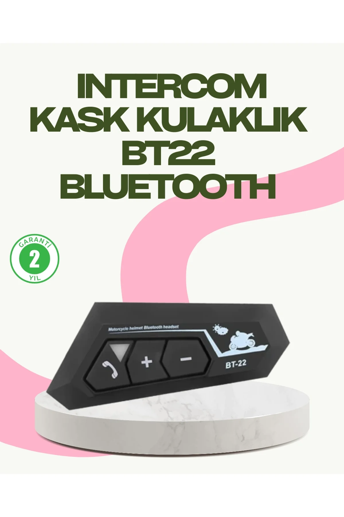 Bluetooth 5.0 Edr Kask Kulaklık Yüksek Ses Kalitesi Ve Gürültü Önleme