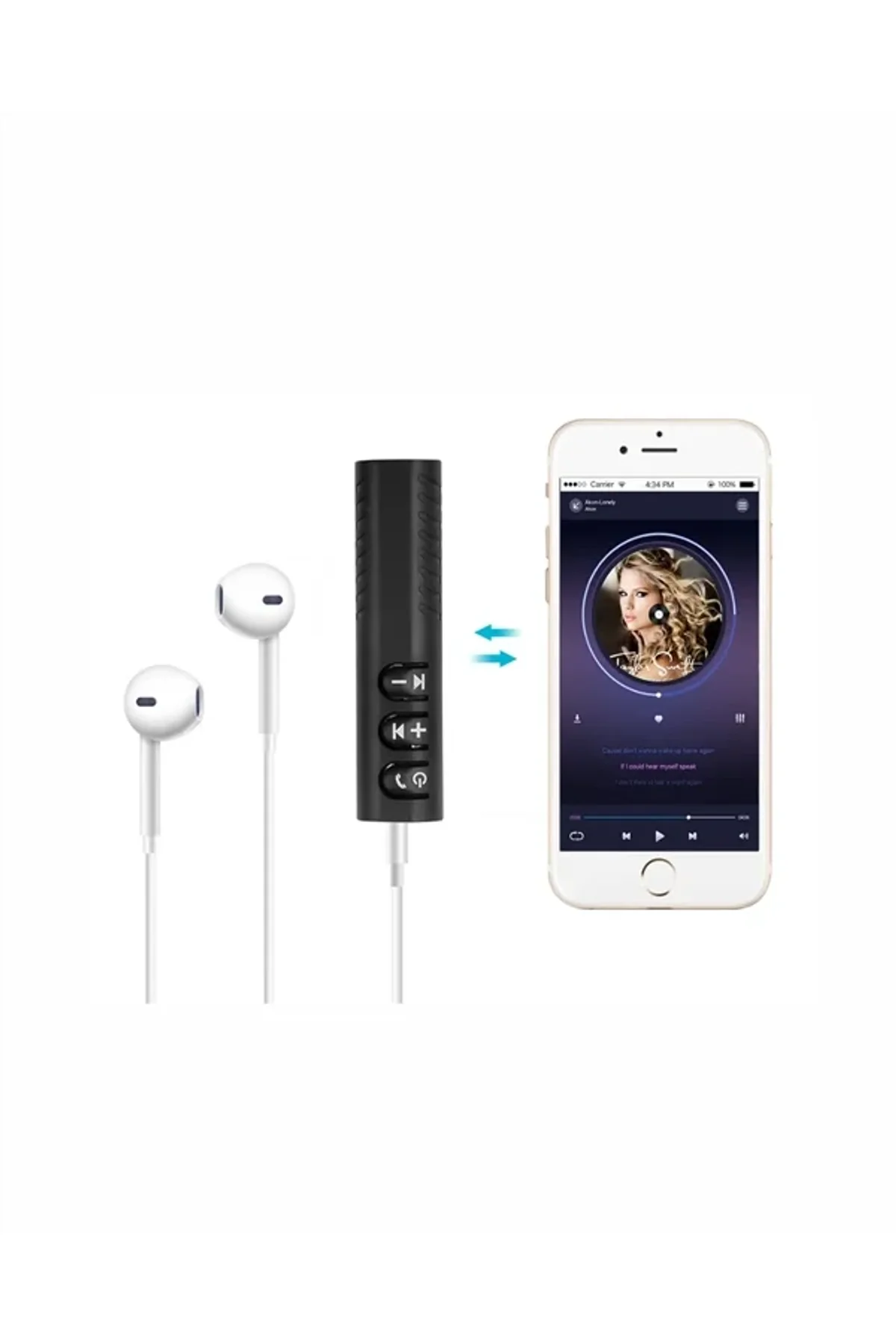 Mini Bluetooth Müzik Alıcısı | Ev &amp; Araç Stereo Sistemlerine Kablosuz Bağlantı - Just Cheap Store Görsel 4