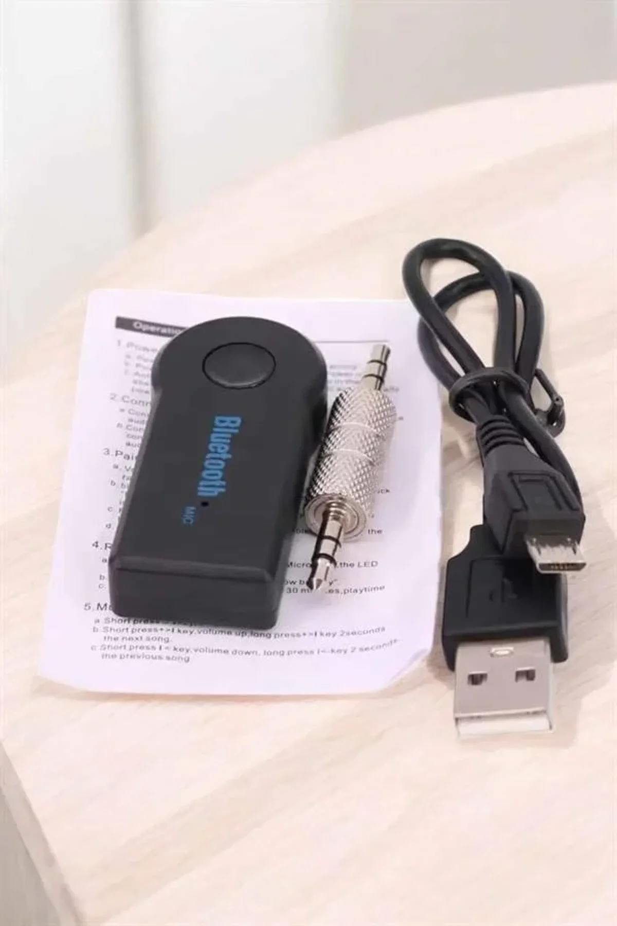 Bluetooth Araç Kiti Bt 350 Aux Çıkışlı Tüm Araçlara Uyumlu - Just Cheap Store Görsel 2