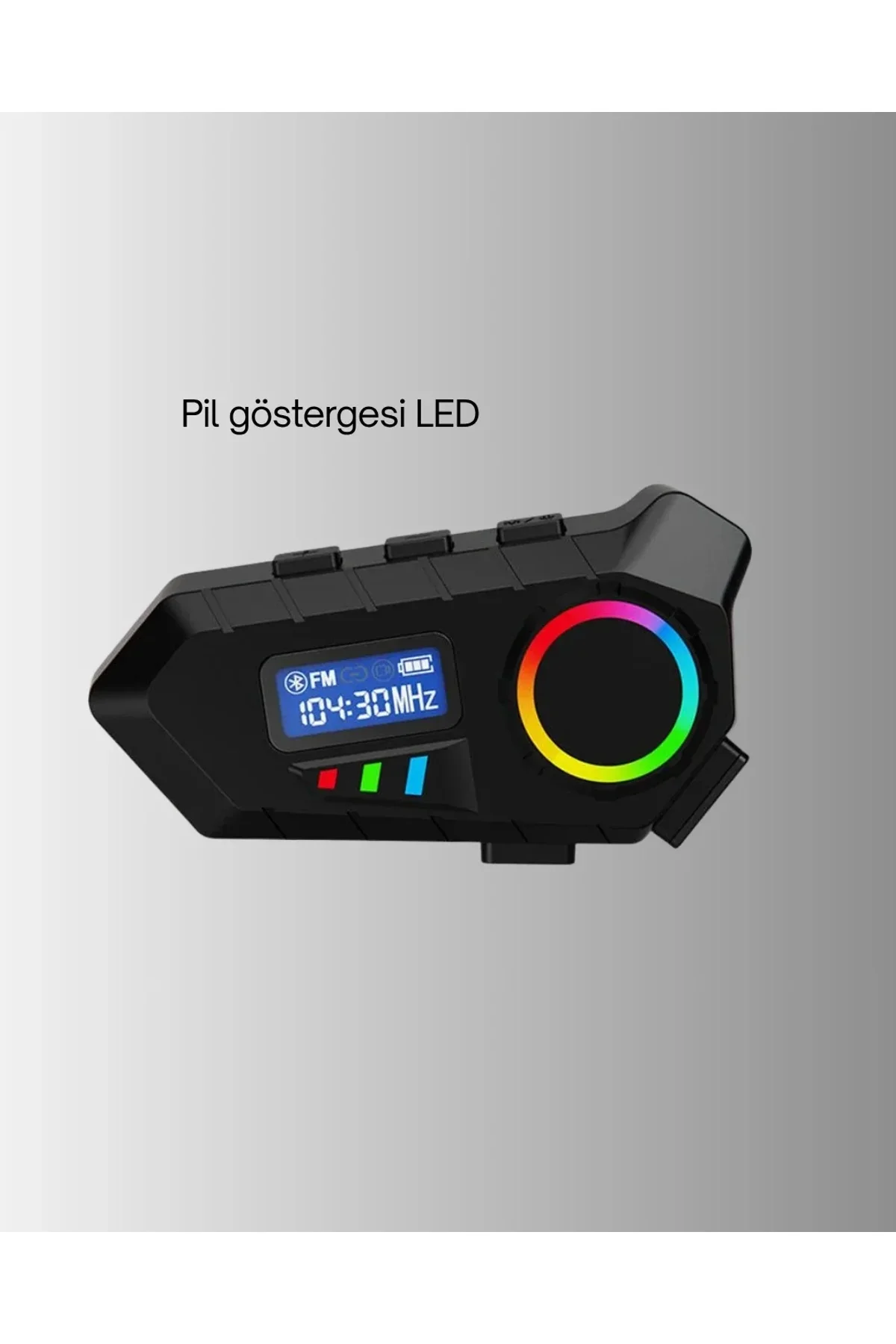 Bluetooth 5.4 İnterkom Ip65 Toz Ve Su Geçirmez Led Göstergeli - Just Cheap Store Görsel 5
