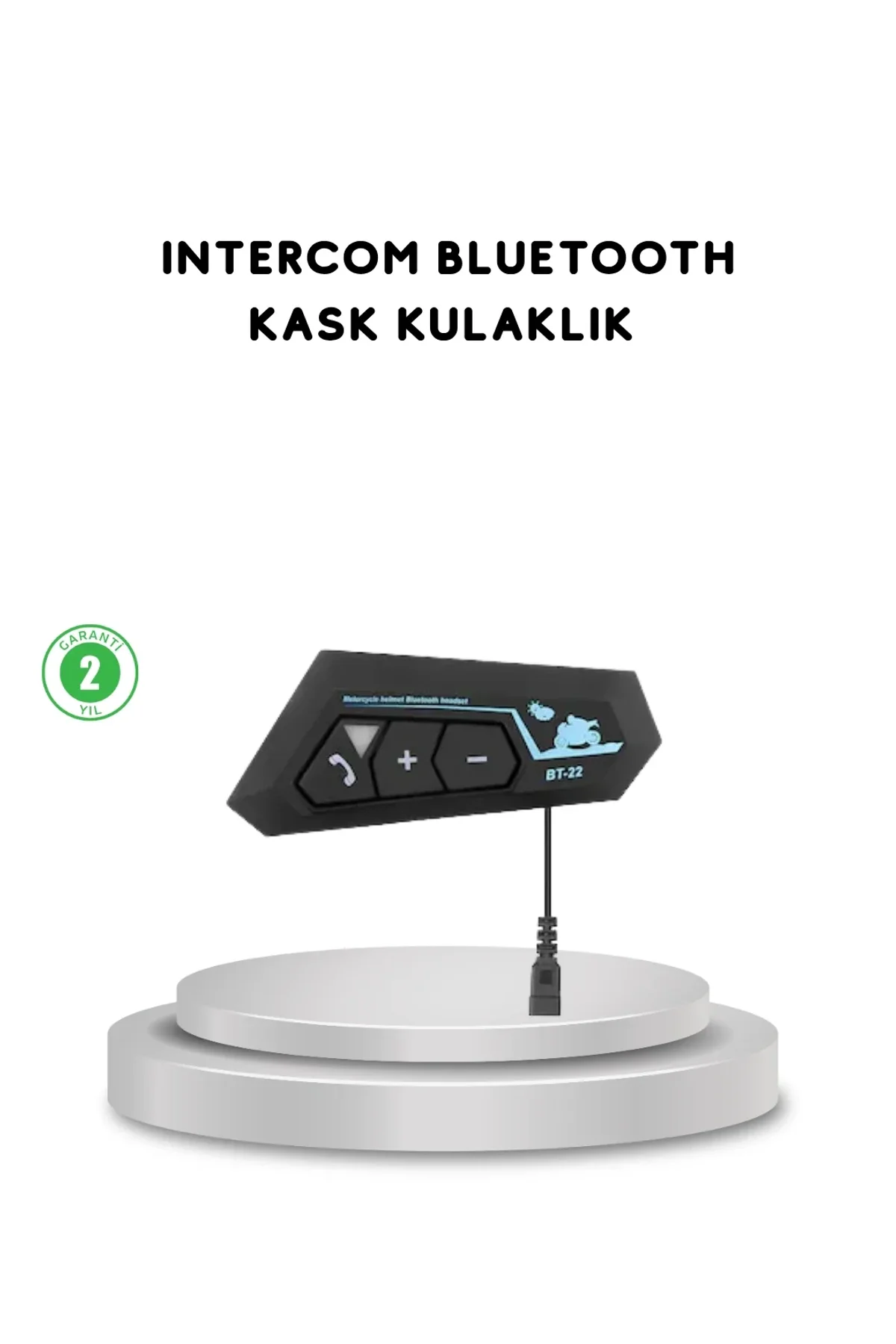 Bt22 Kask Bluetooth Kulaklık 5.0 Gürültü Engelleyici Ve Eller Serbest Kullanım - Just Cheap Store Görsel 2