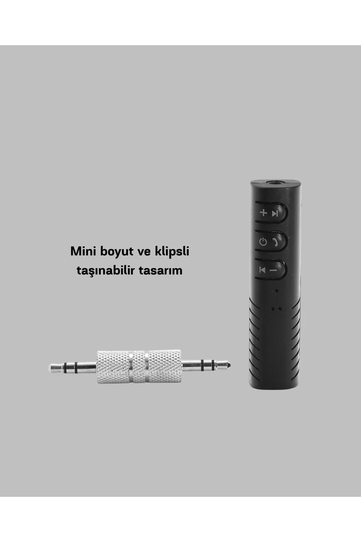 Bluetooth 4.1 Müzik Alıcısı 3.5mm Aux Girişli Mini Kablosuz Adaptör - Just Cheap Store Görsel 5