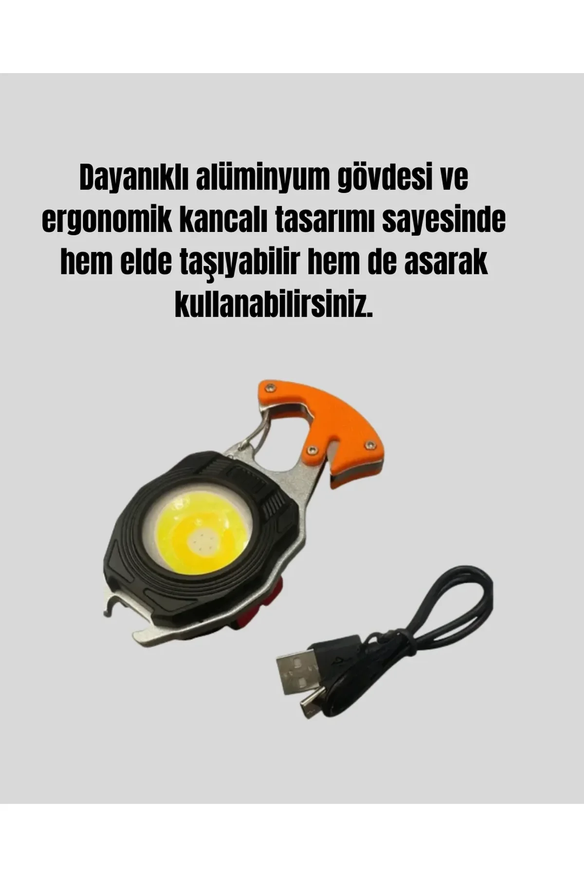 Led Işıklı Acil Durum Düdüklü Anahtarlık Fener - Just Cheap Store Görsel 4