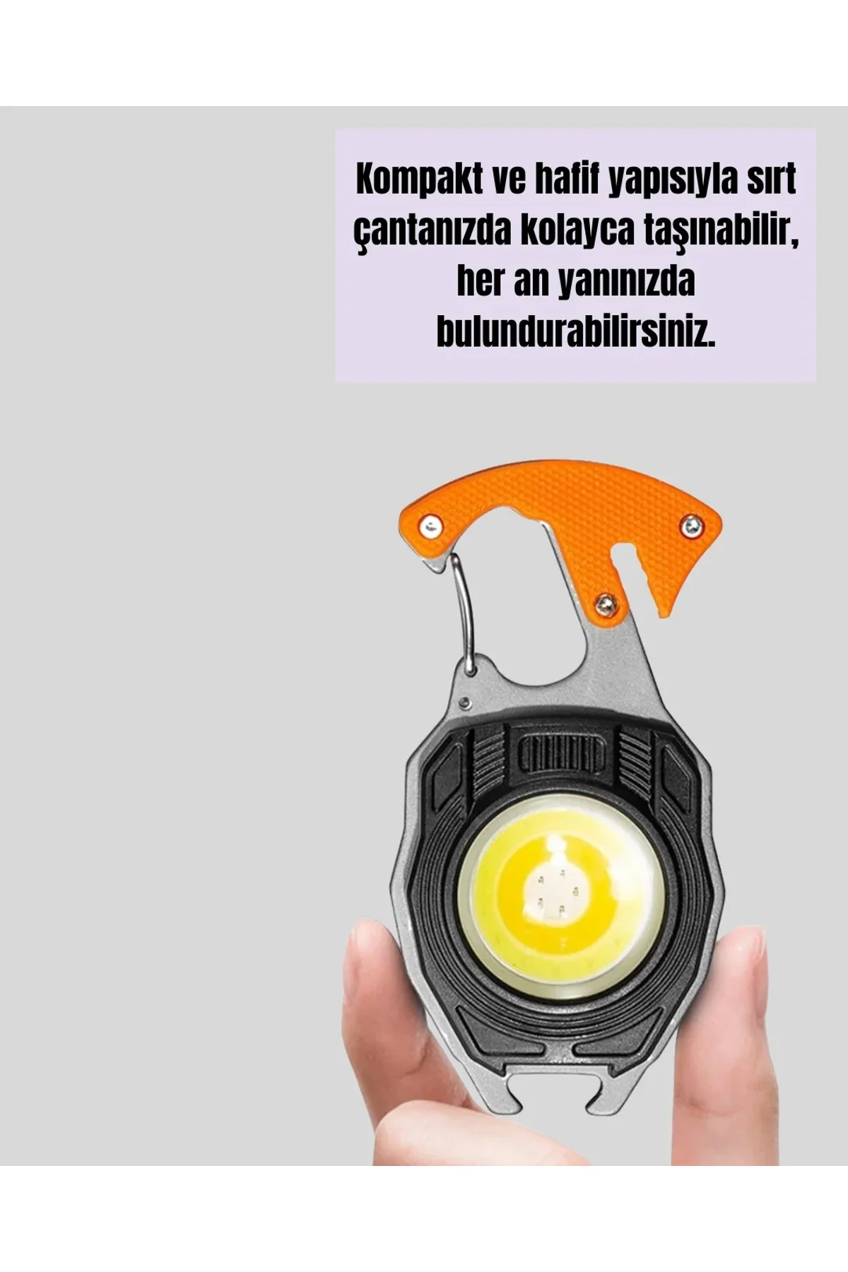 Led Işıklı Acil Durum Düdüklü Anahtarlık Fener - Just Cheap Store Görsel 5