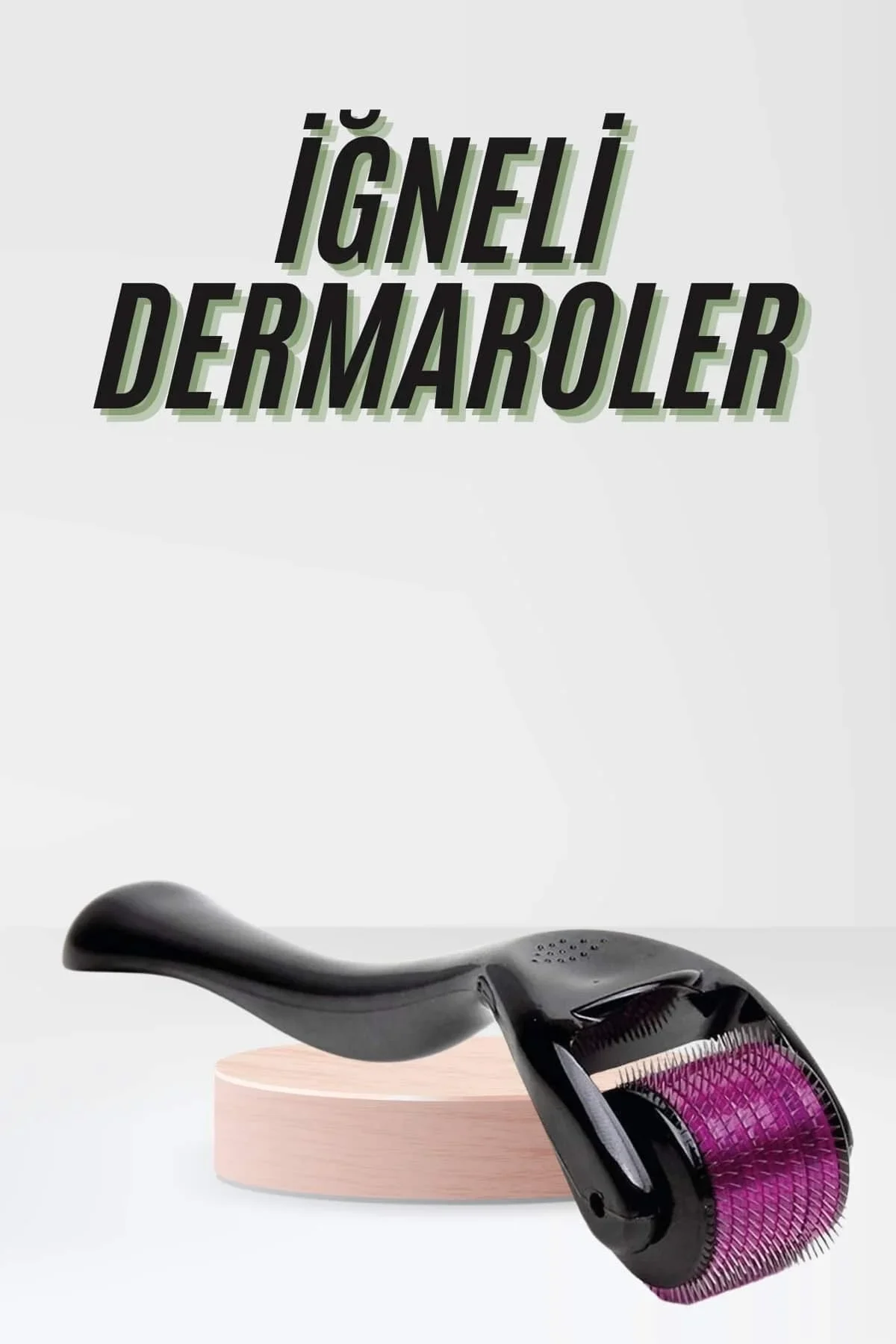 Saç Çıkarma Tarağı Dermaroller 540 Iğneli Roller 1 Mm Iğne Cilt Yüz Yenileme Bakım Seti - Just Cheap Store Görsel 2