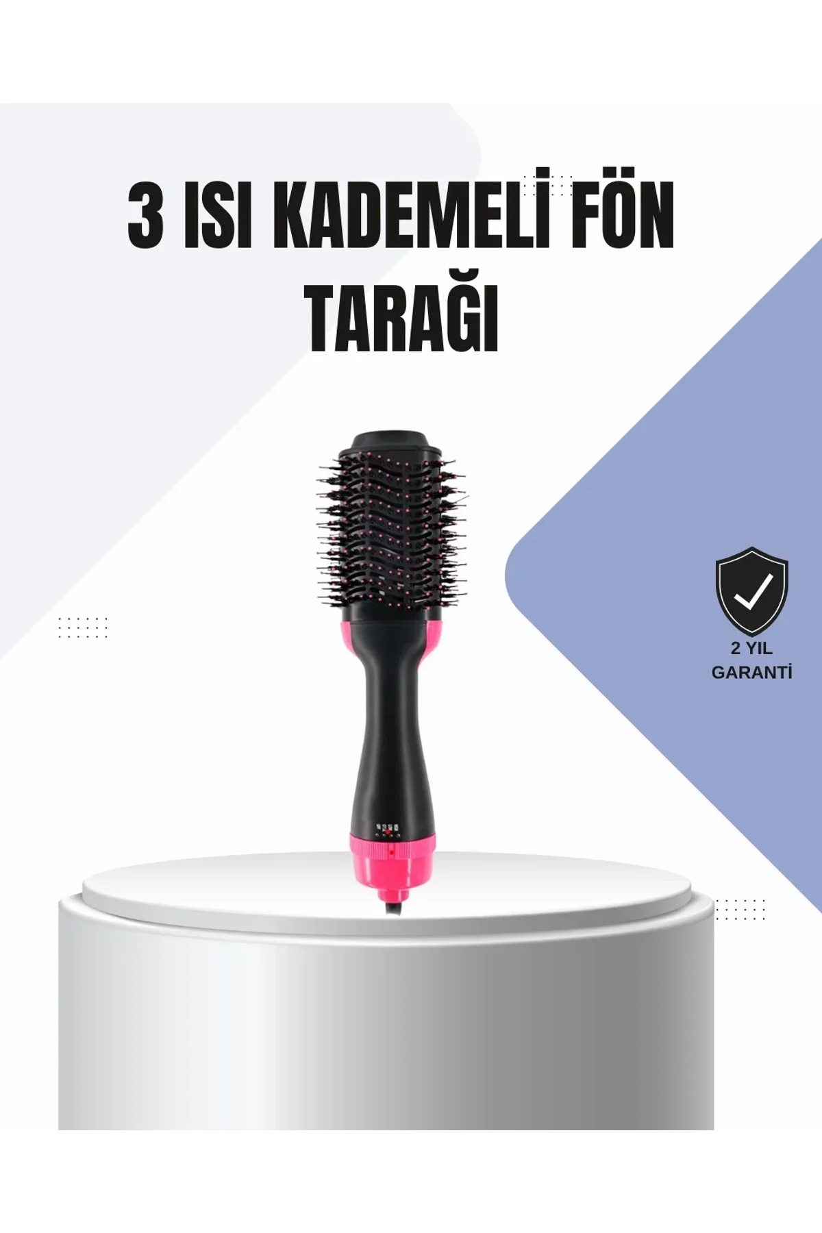 Oval Tasarımlı Profesyonel Fönlü Saç Şekillendirici - Just Cheap Store Görsel 2