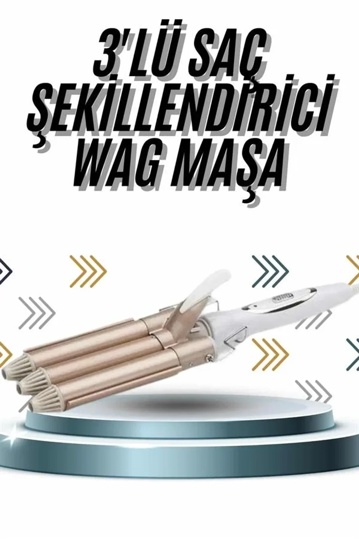 Wag Maşa Profesyonel Saç Şekillendirici İyon Özellikli Isı Kademeli - Just Cheap Store Görsel 2